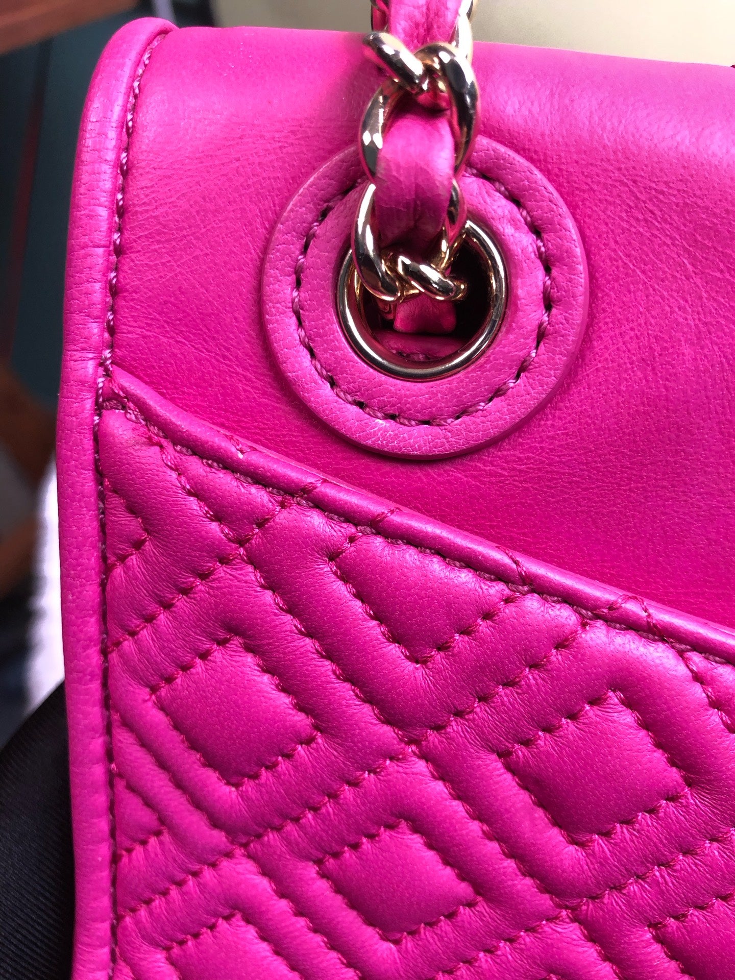 空白 Red Shoulder Bag