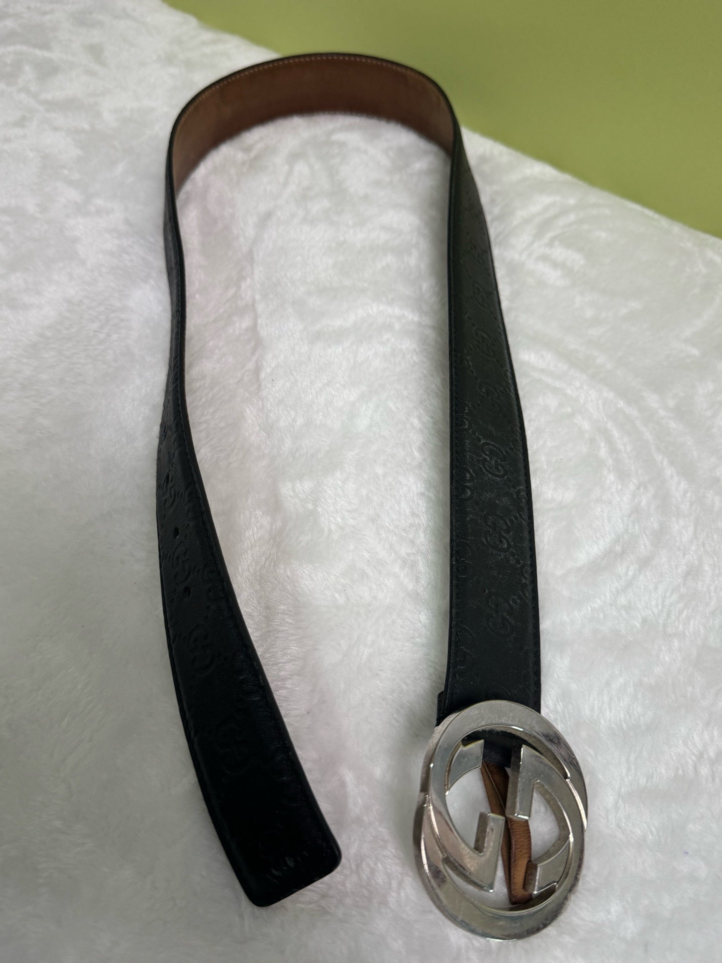 Gucci Black Belt