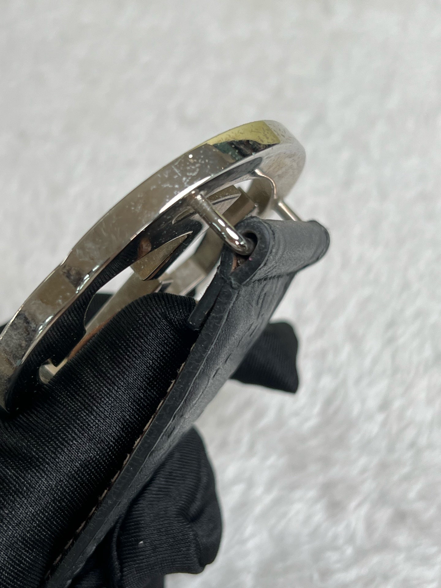 Gucci Black Belt