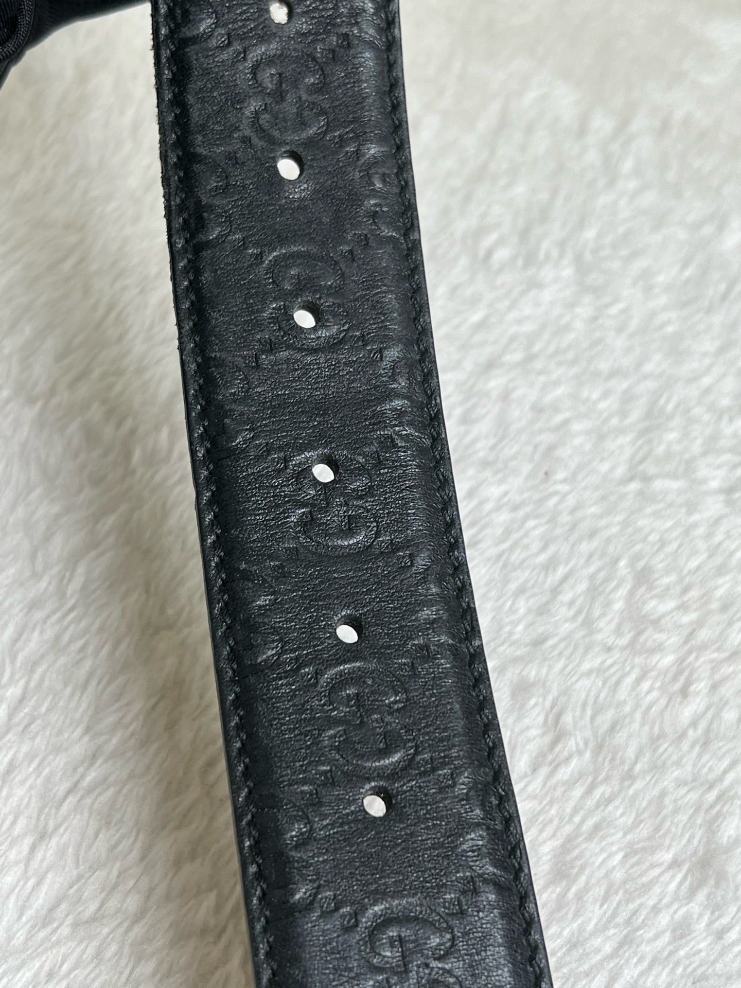 Gucci Black Belt