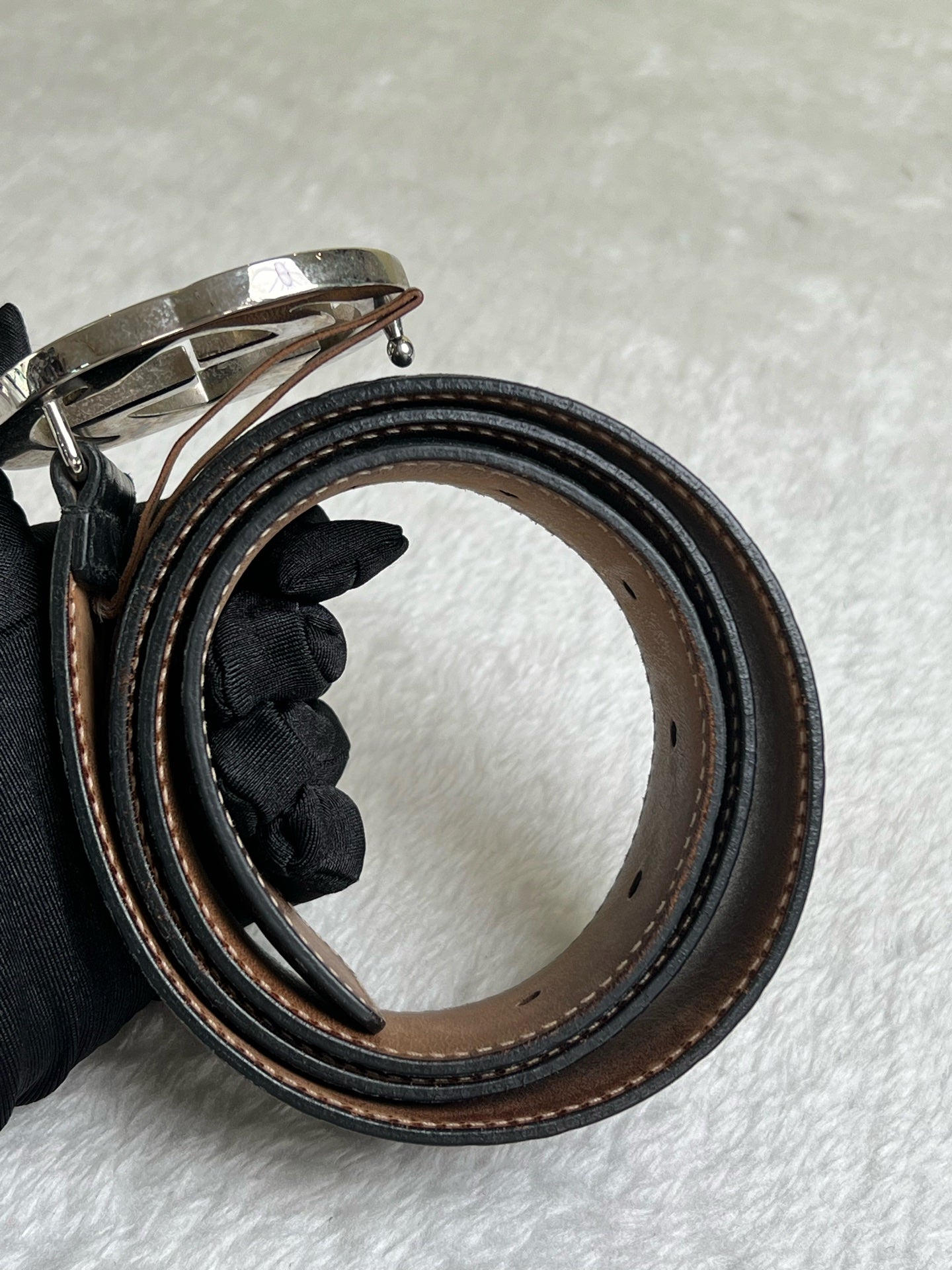 Gucci Black Belt