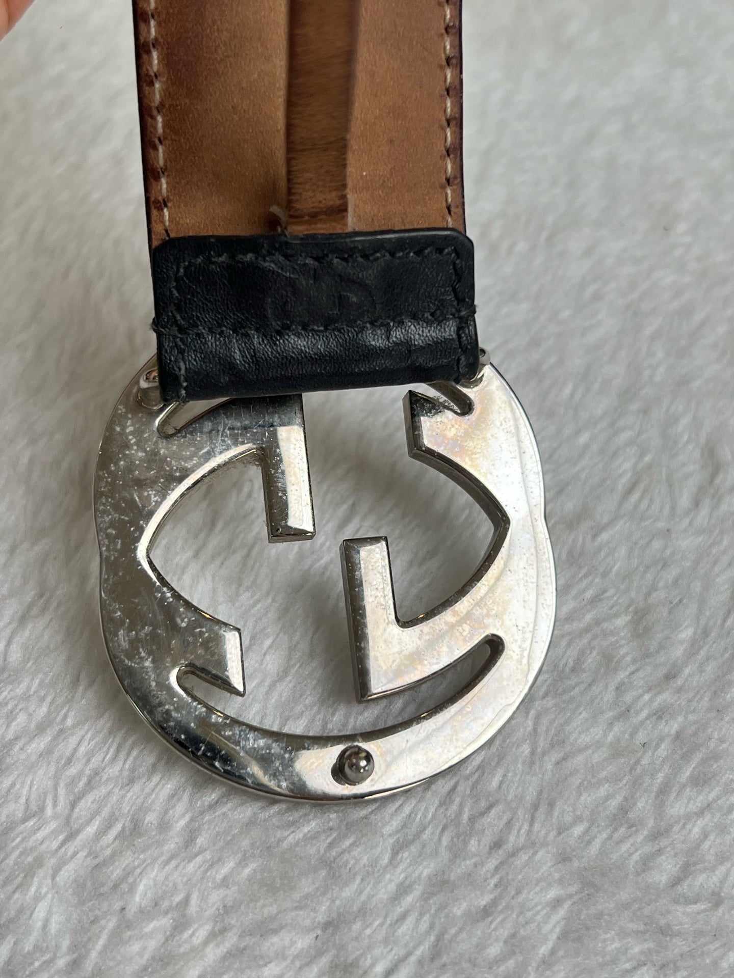 Gucci Black Belt
