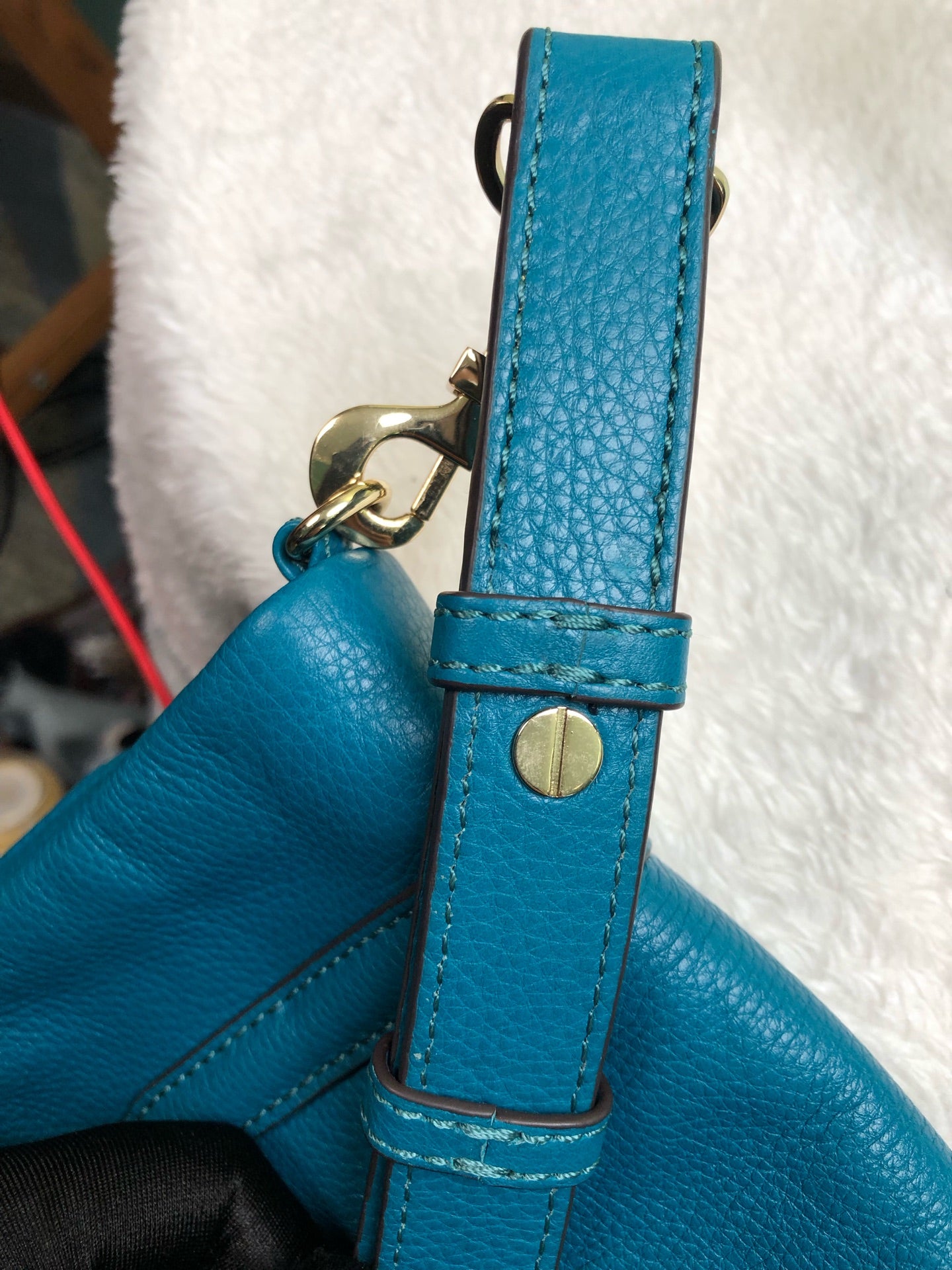 空白 Blue Crossbody