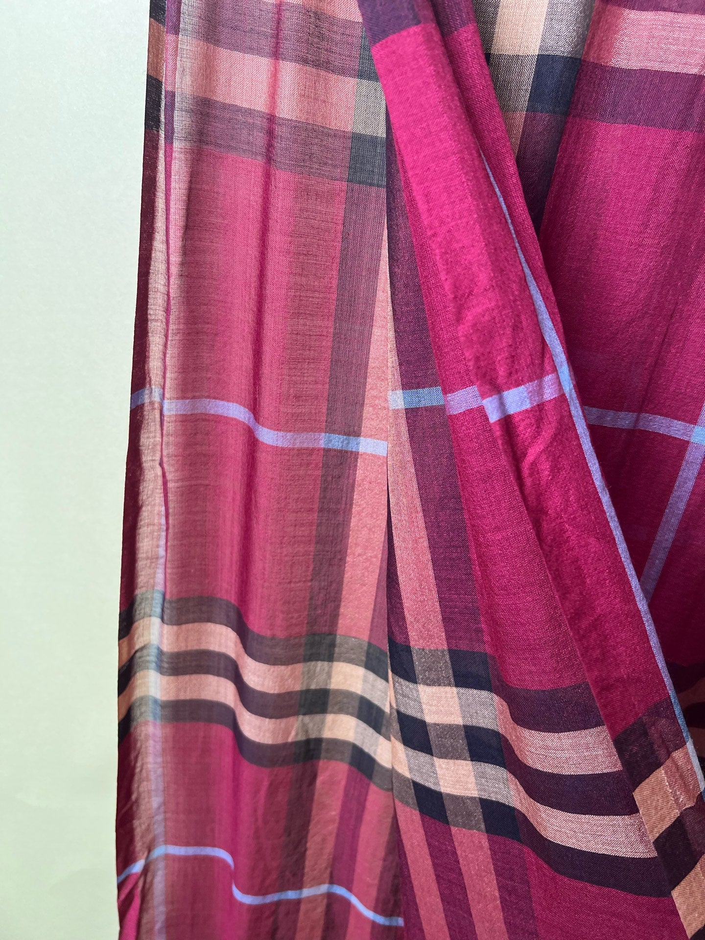 Burberry Red Scarf