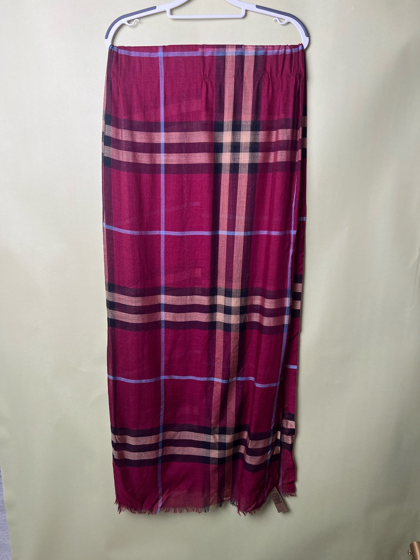 Burberry Red Scarf