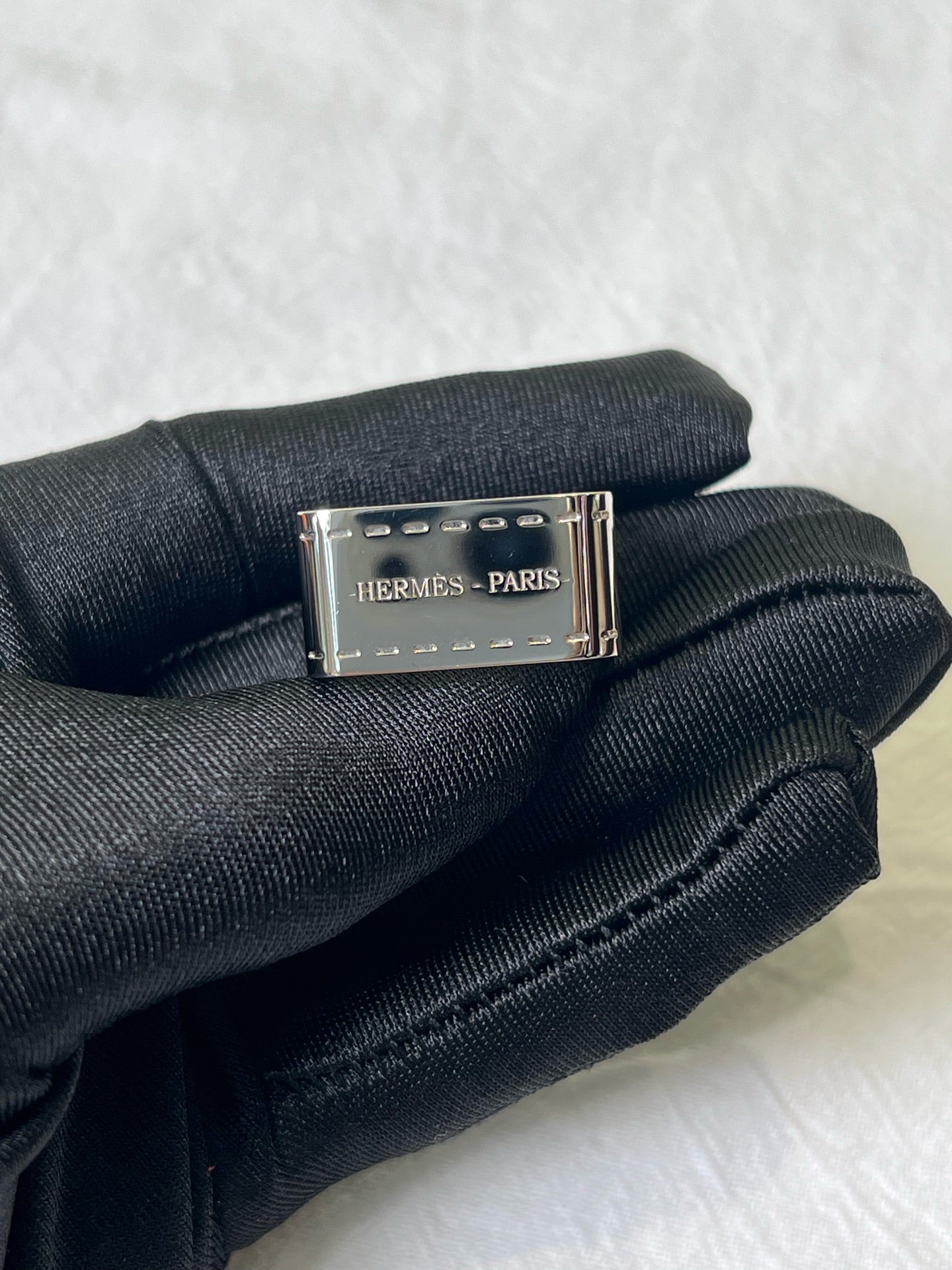 Hermes Silver Ring