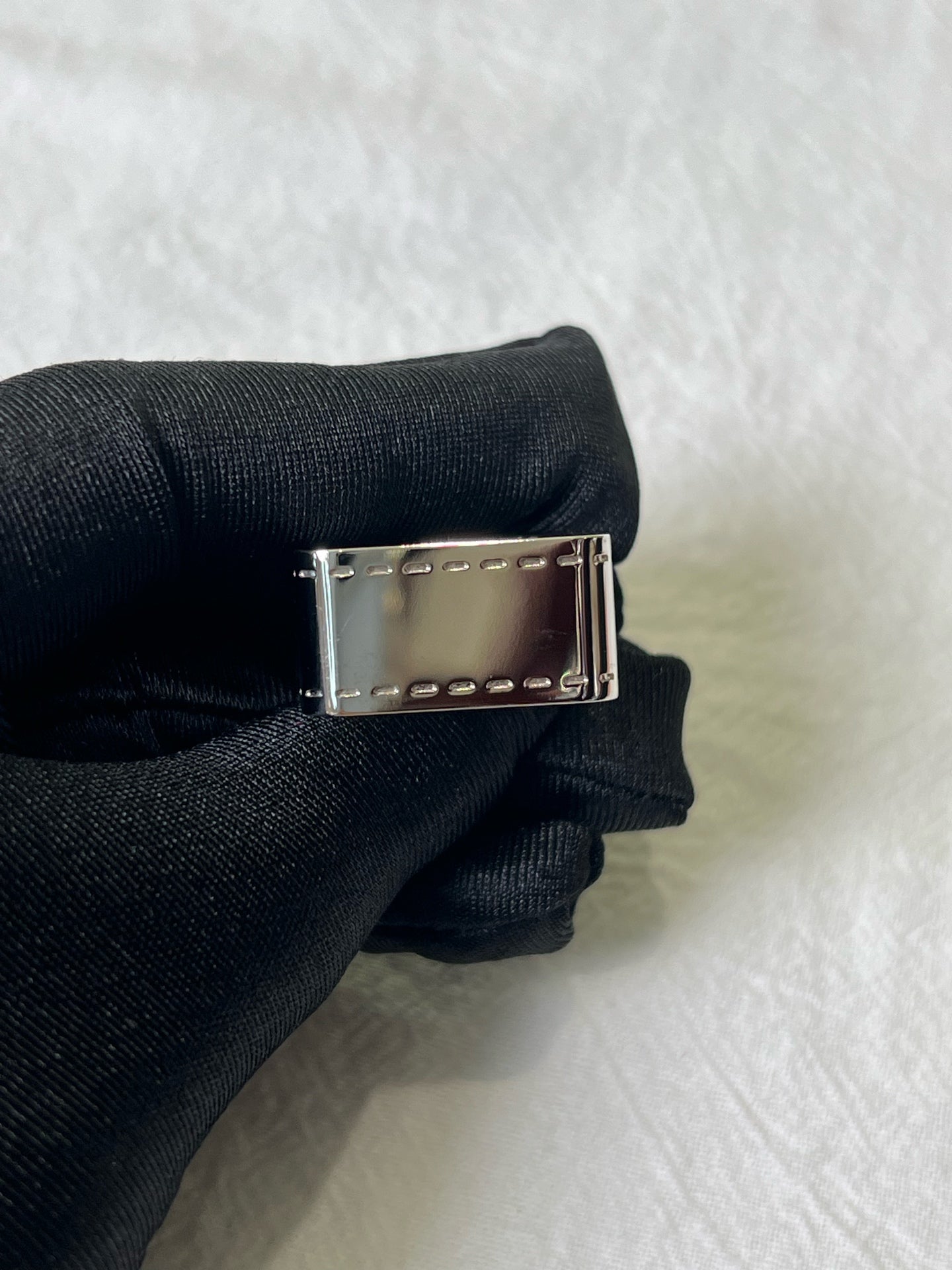 Hermes Silver Ring