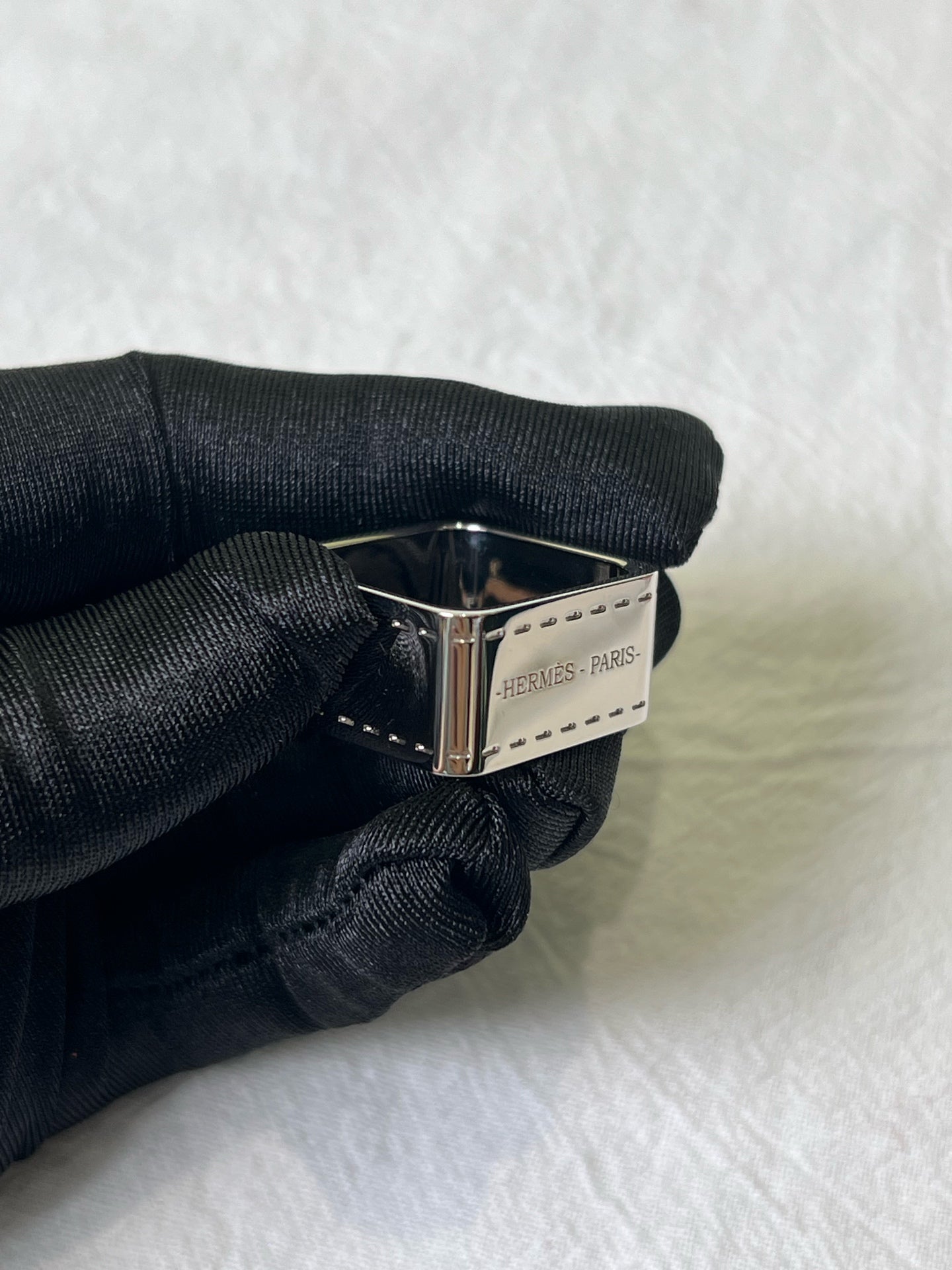 Hermes Silver Ring