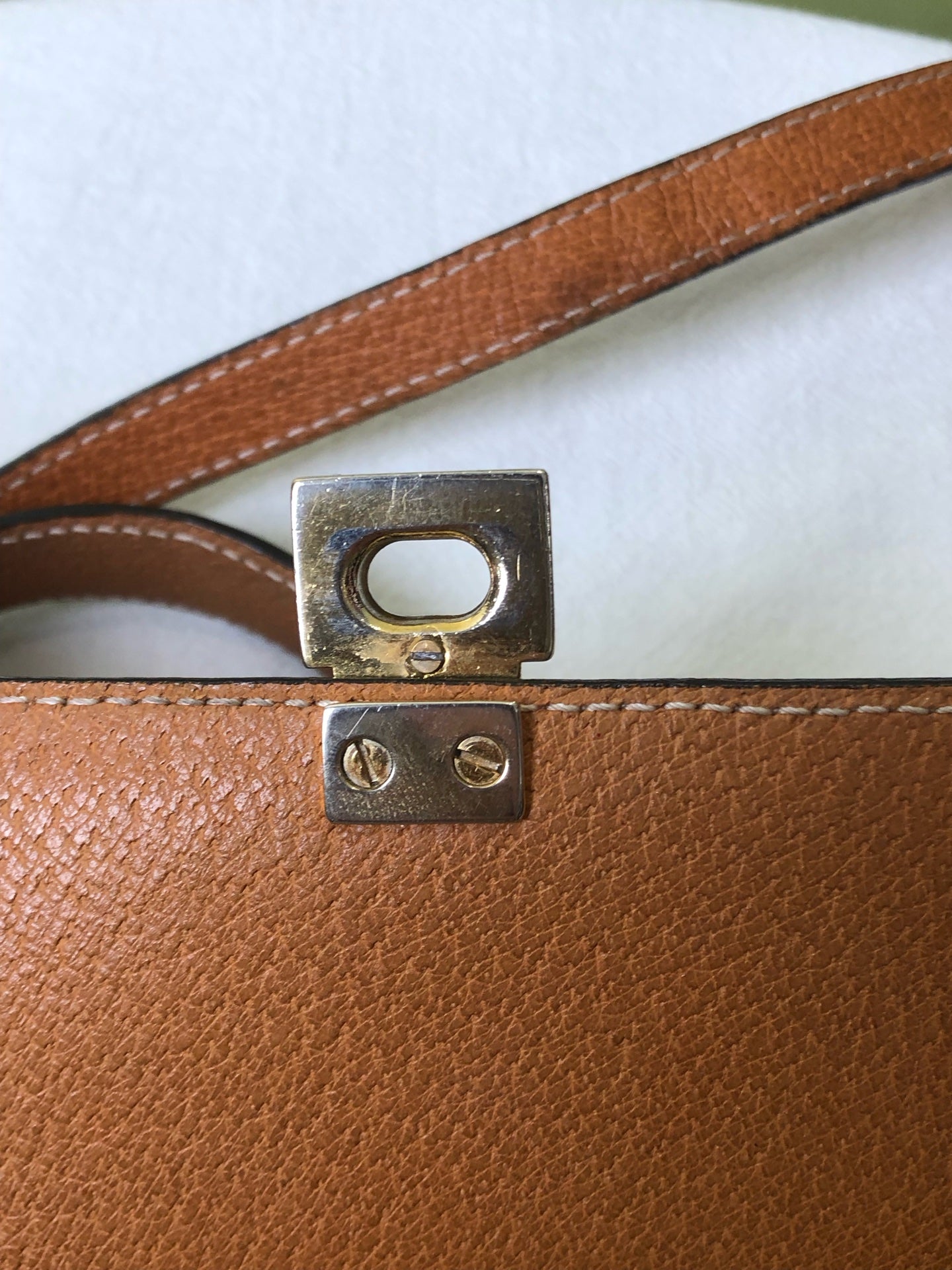 Fendi Canvas Brown Crossbody
