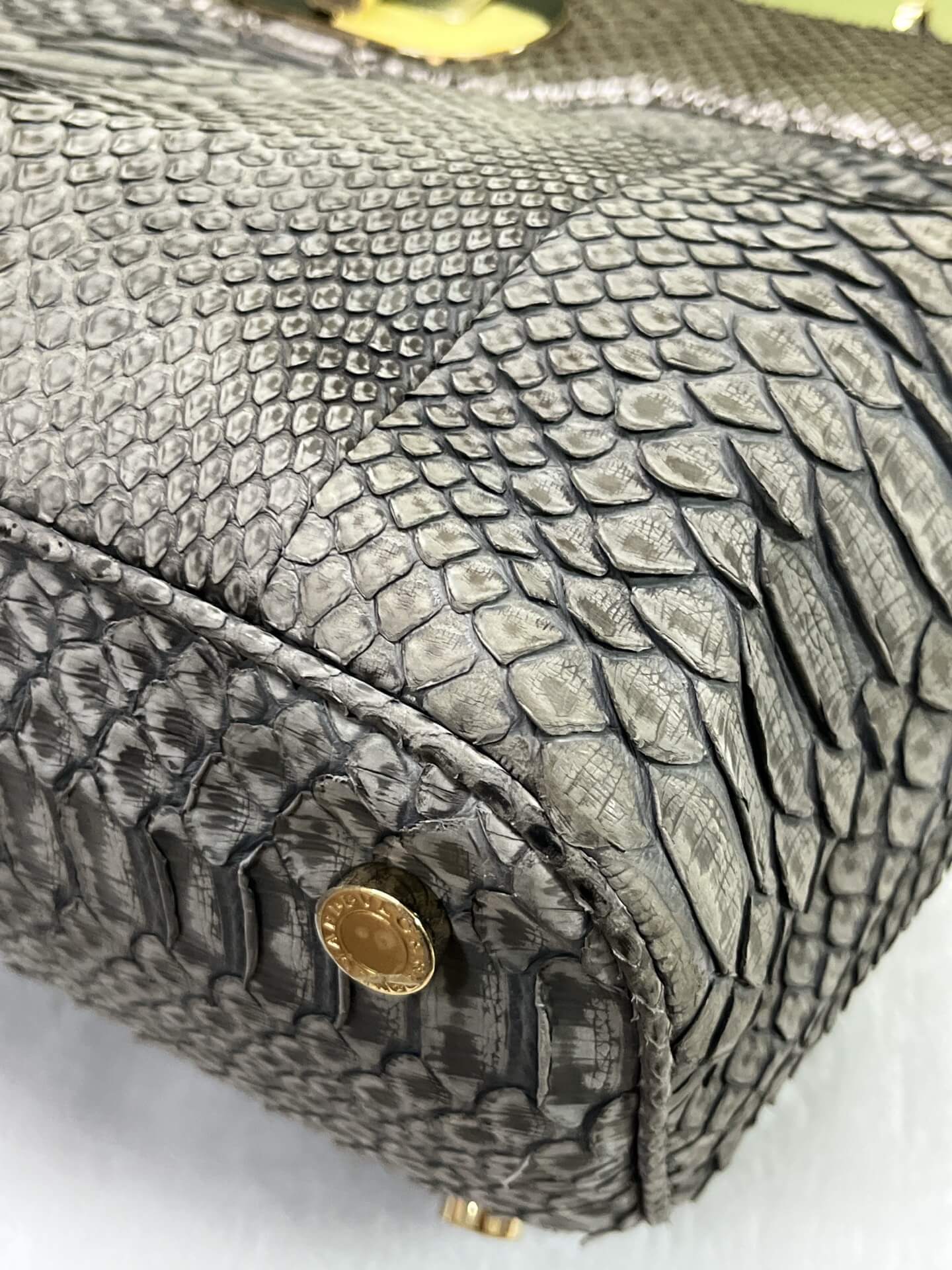 Bvlgari Serpenti Python Handbag