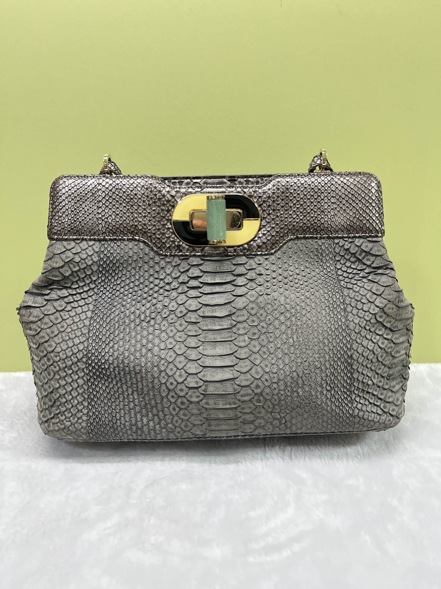 Bvlgari Serpenti Python Handbag