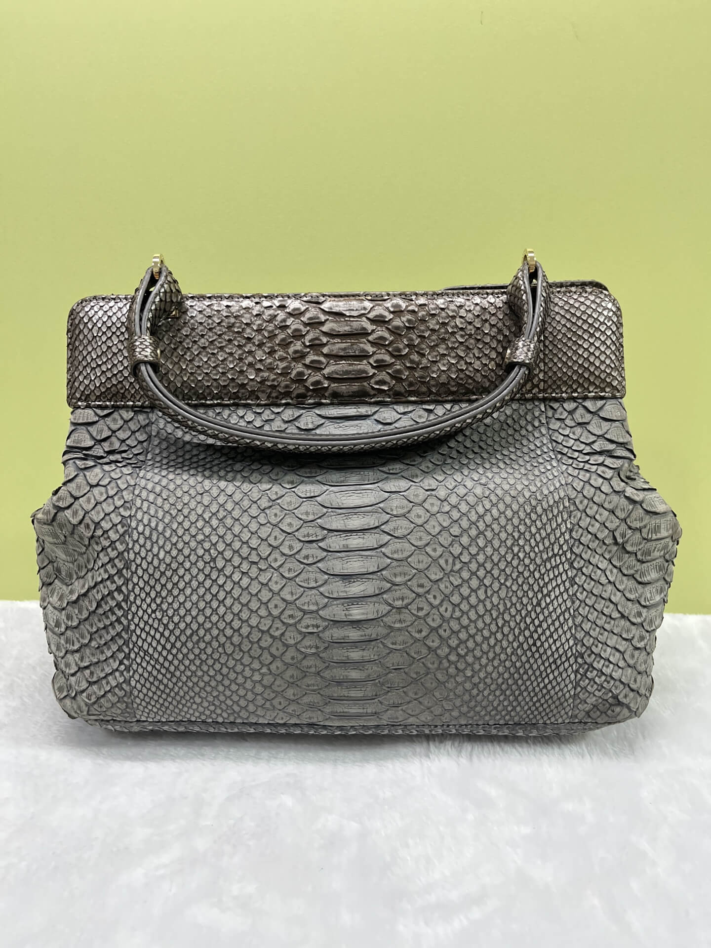 Bvlgari Serpenti Python Handbag