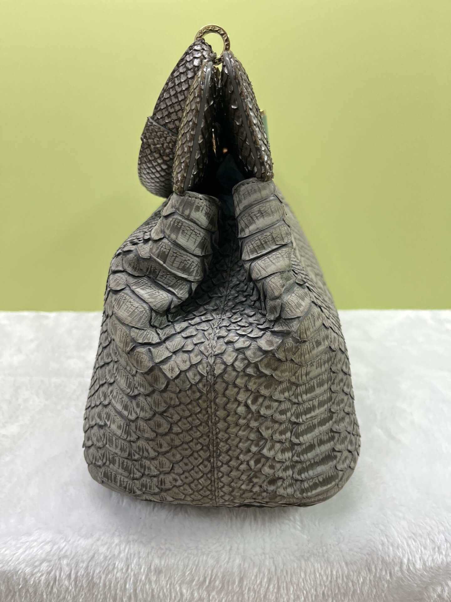 Bvlgari Serpenti Python Handbag
