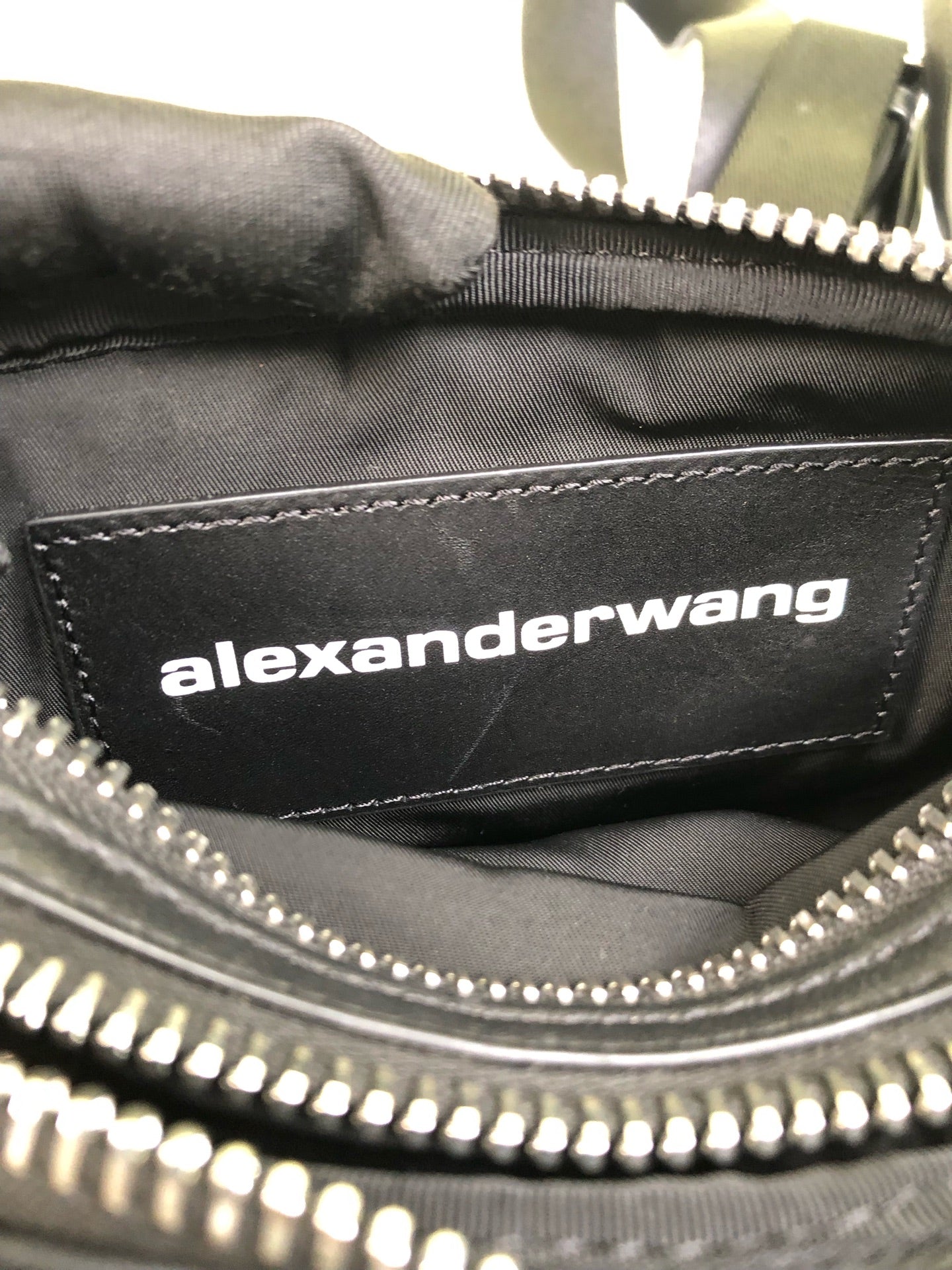 ALEXANDER WANG 亚历山大王 Black Belt Bag & Fanny Pack