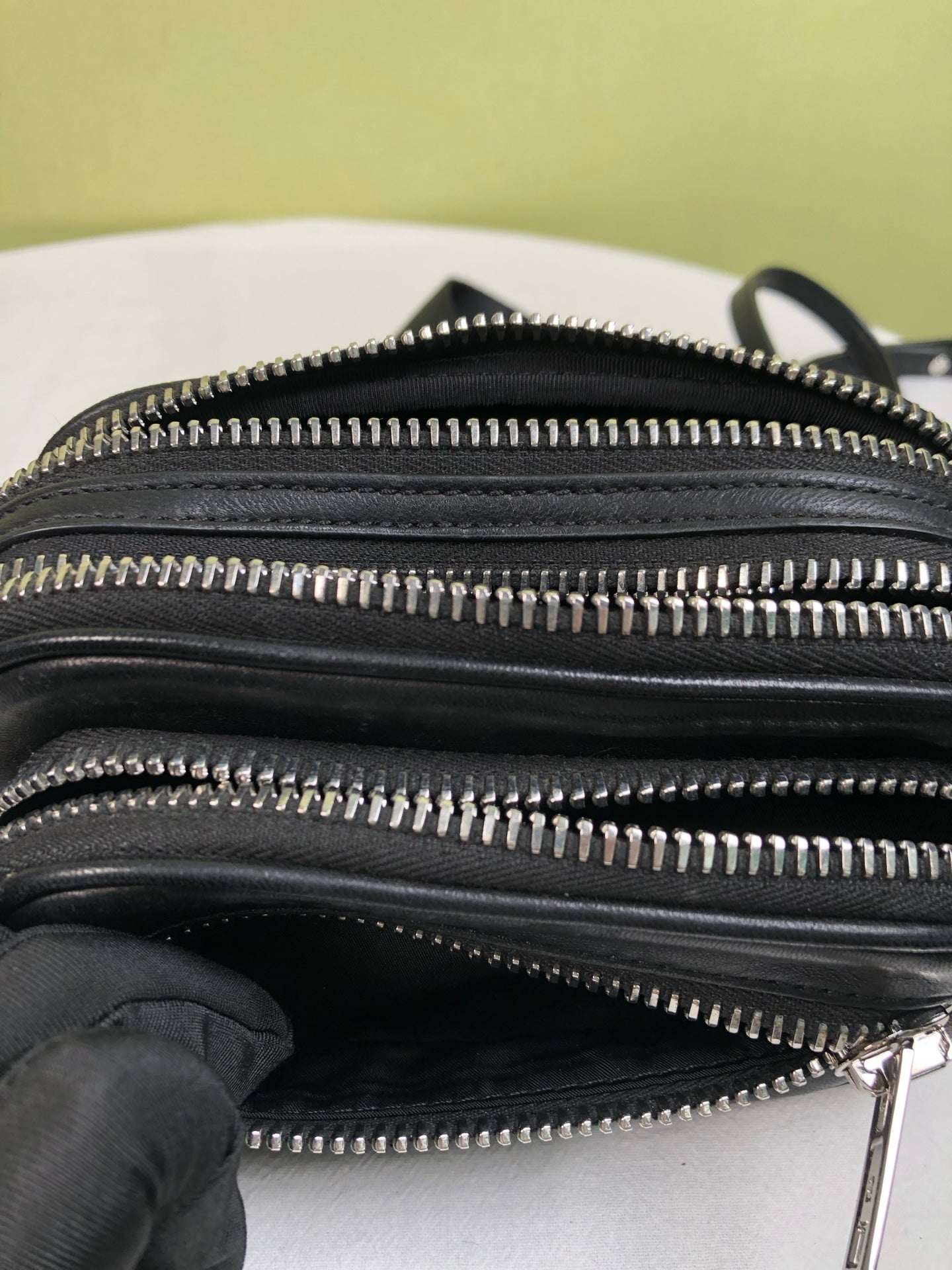 ALEXANDER WANG 亚历山大王 Black Belt Bag & Fanny Pack
