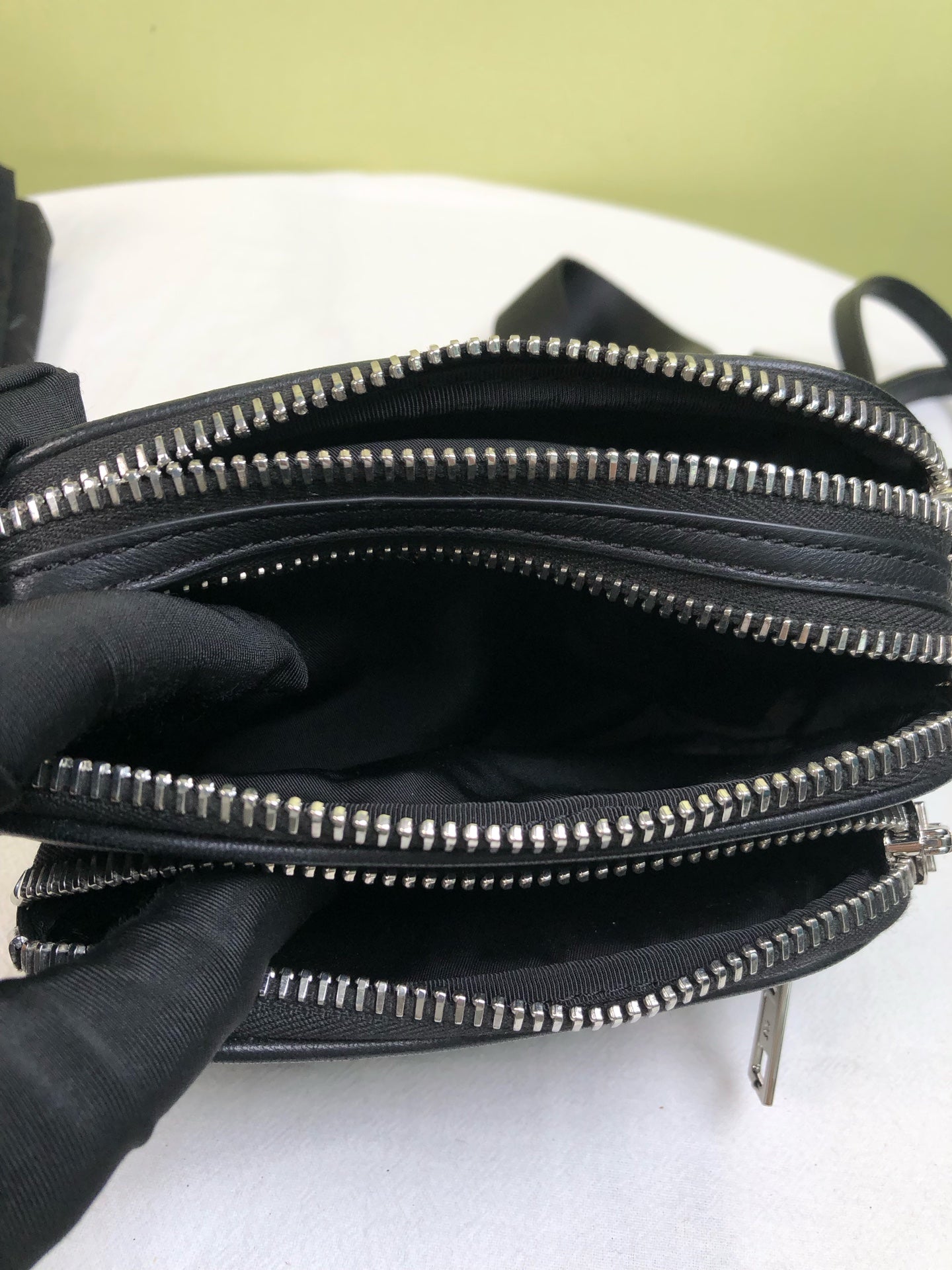 ALEXANDER WANG 亚历山大王 Black Belt Bag & Fanny Pack