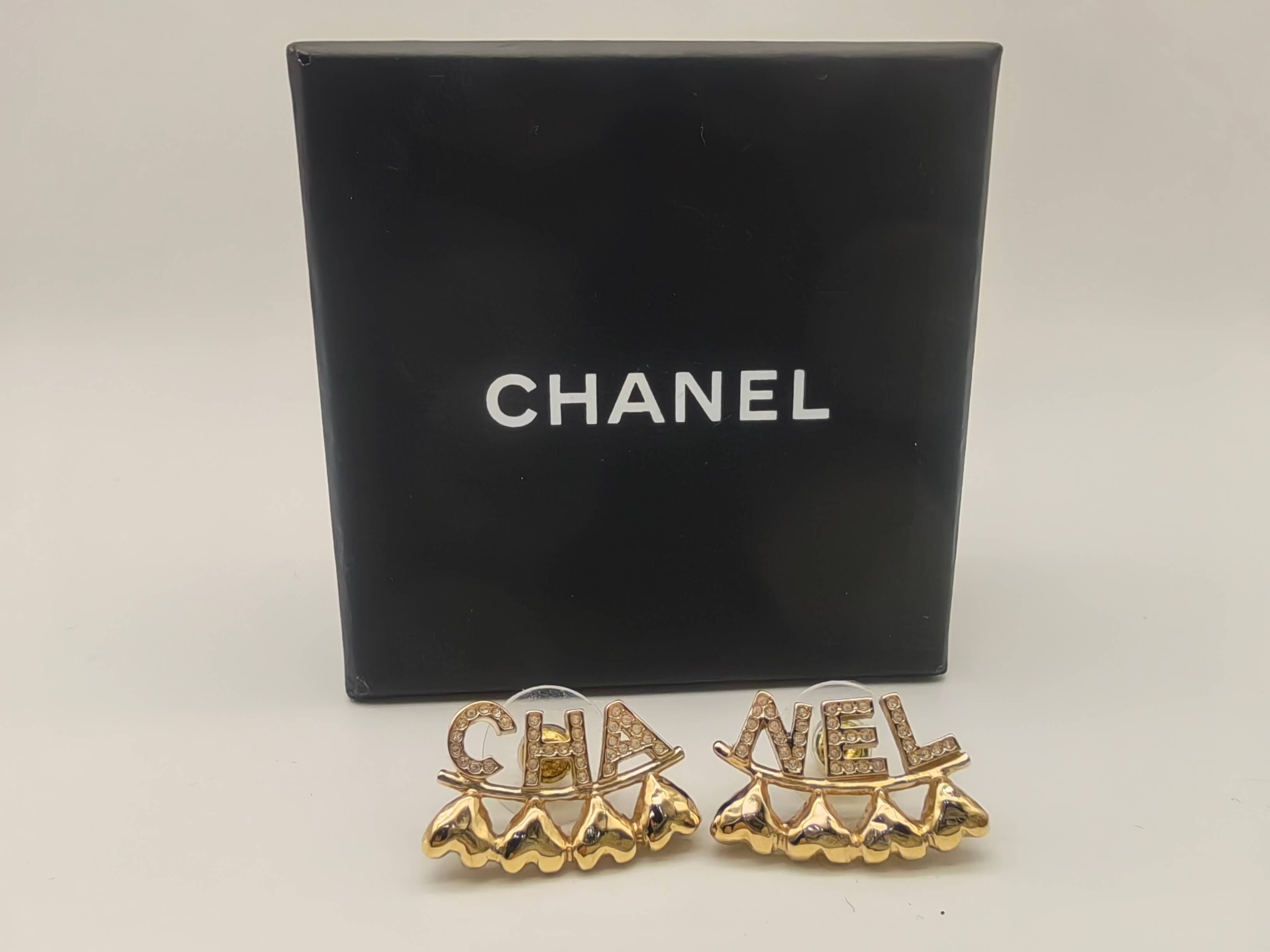 Chanel 23P Gold Earrings