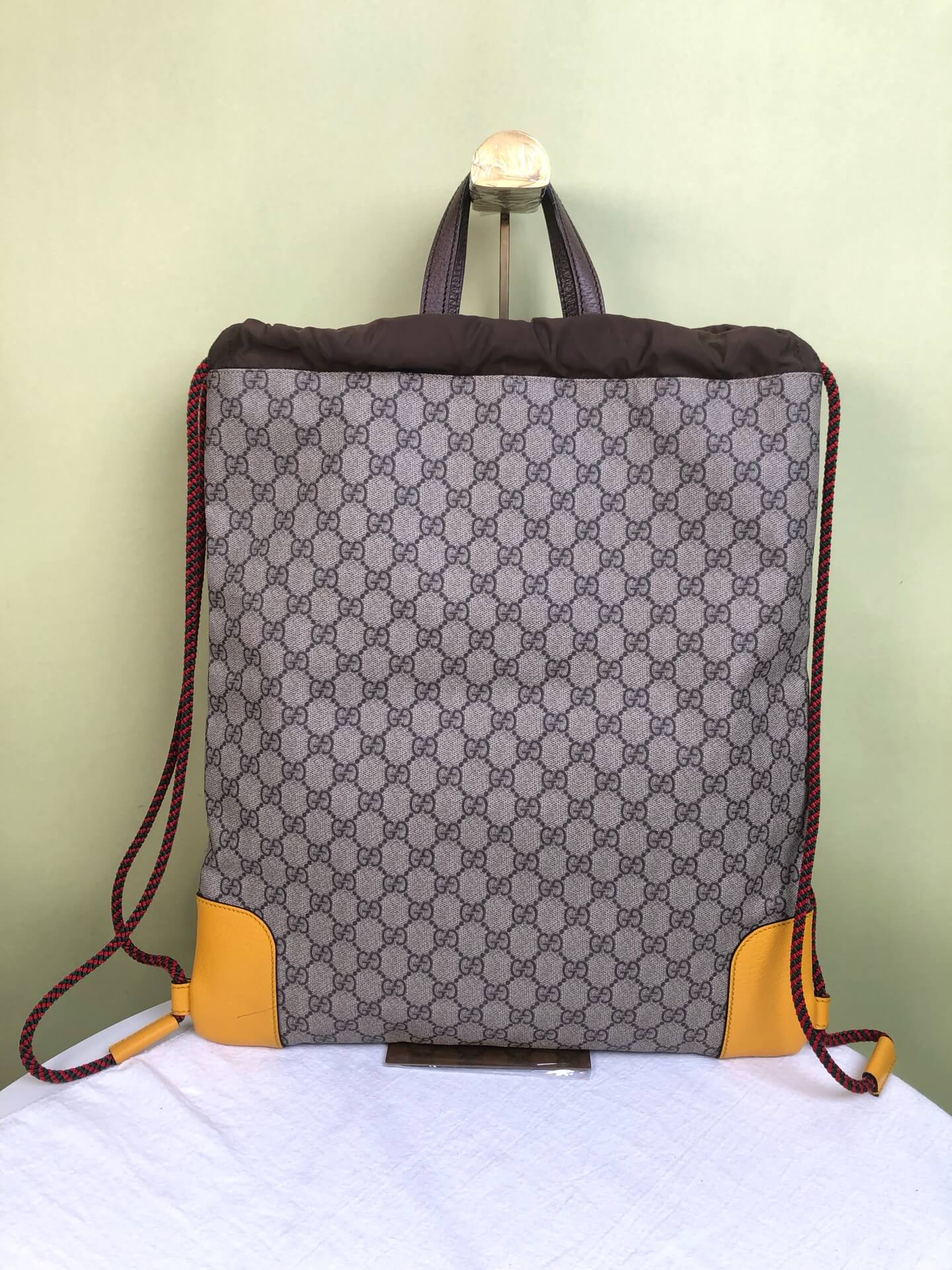 Gucci GG Supreme Tiger Head Backpack