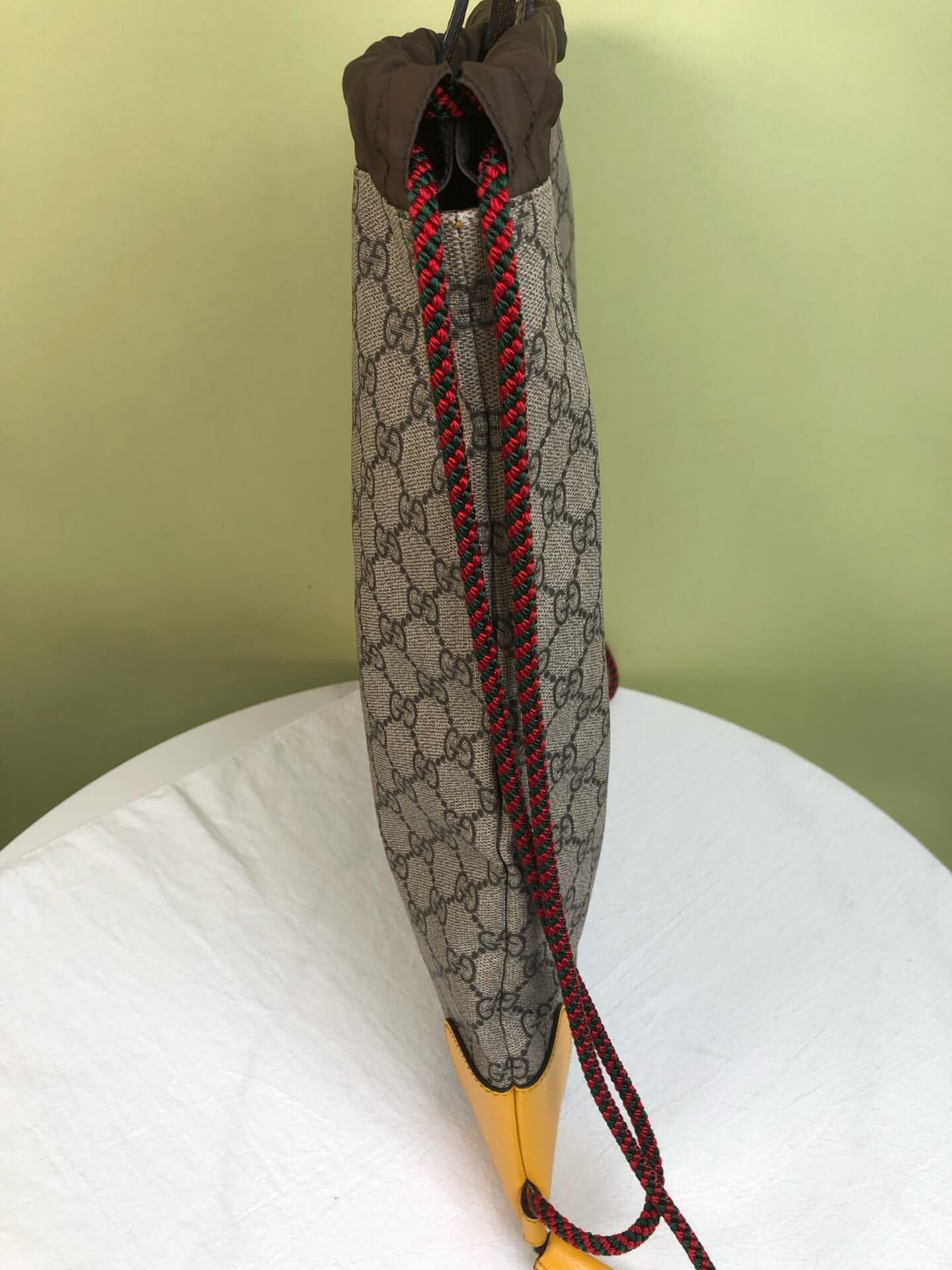 Gucci GG Supreme Tiger Head Backpack