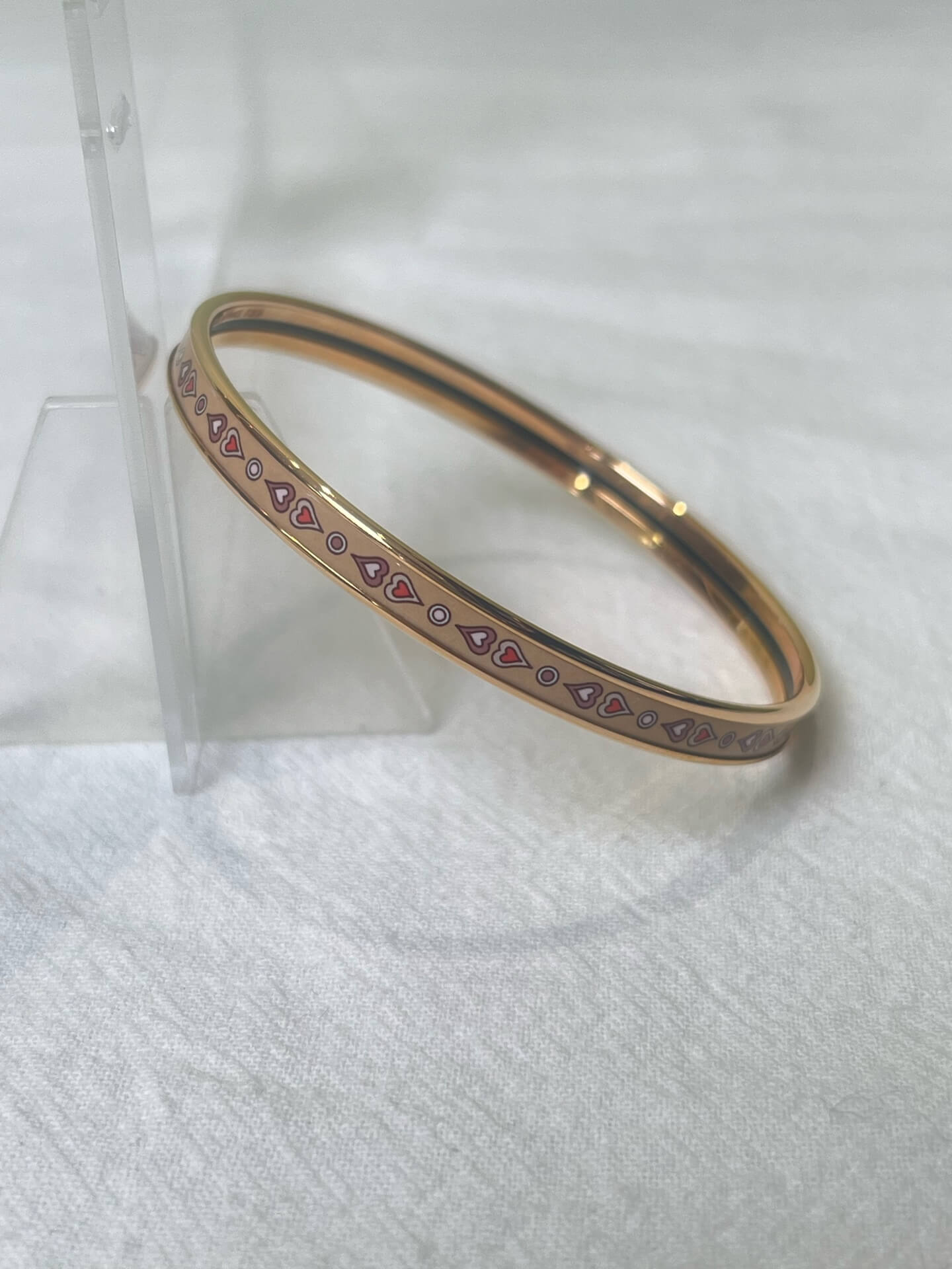 Hermès Multicolor Enamel Bangle