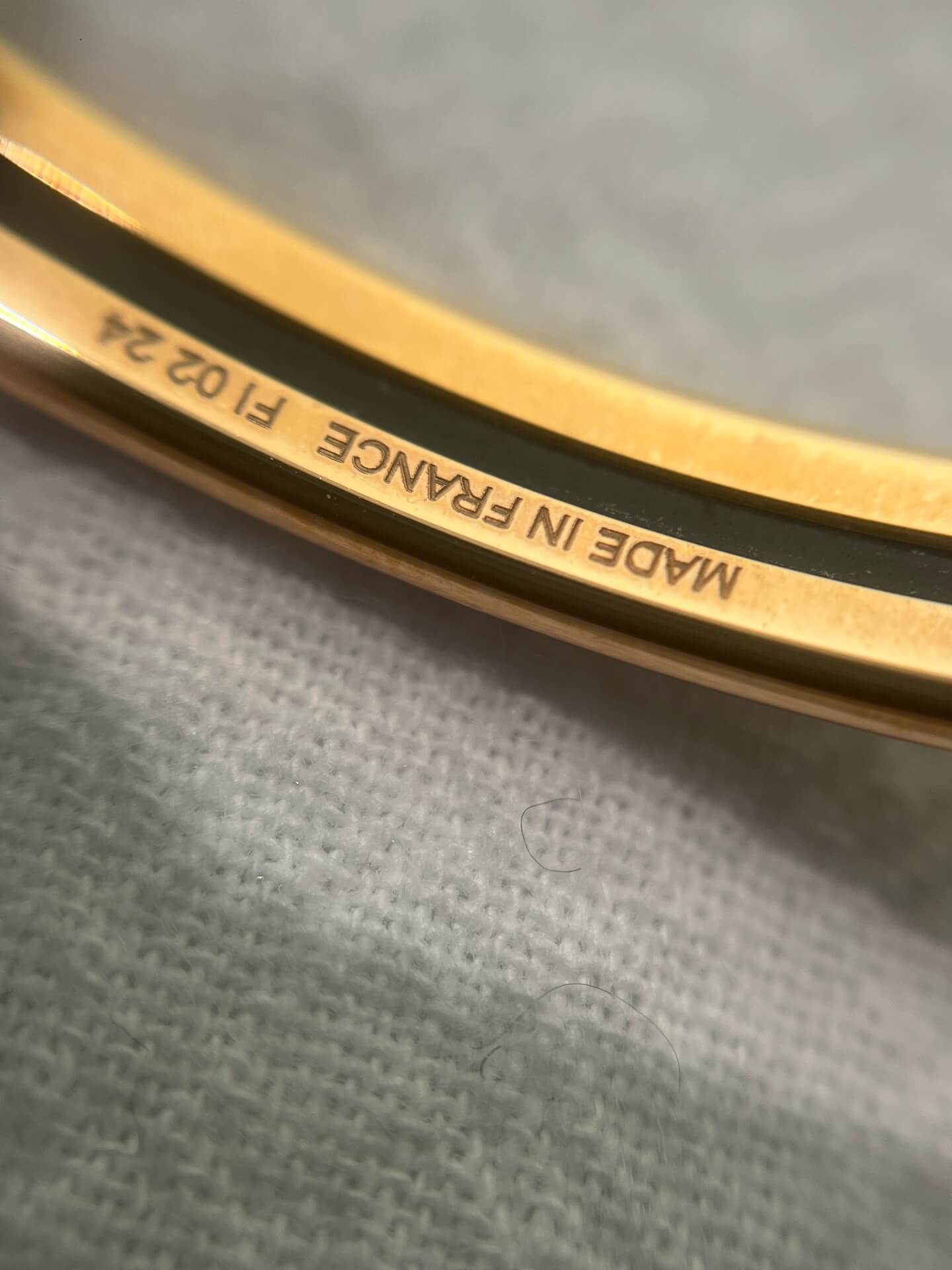 Hermès Multicolor Enamel Bangle