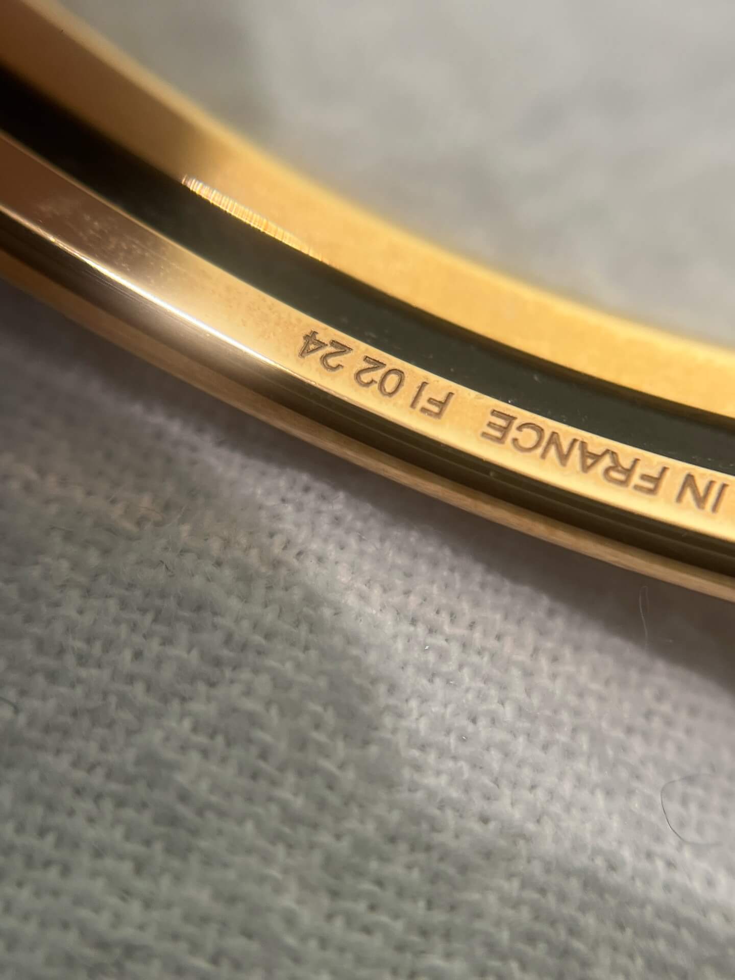 Hermès Multicolor Enamel Bangle