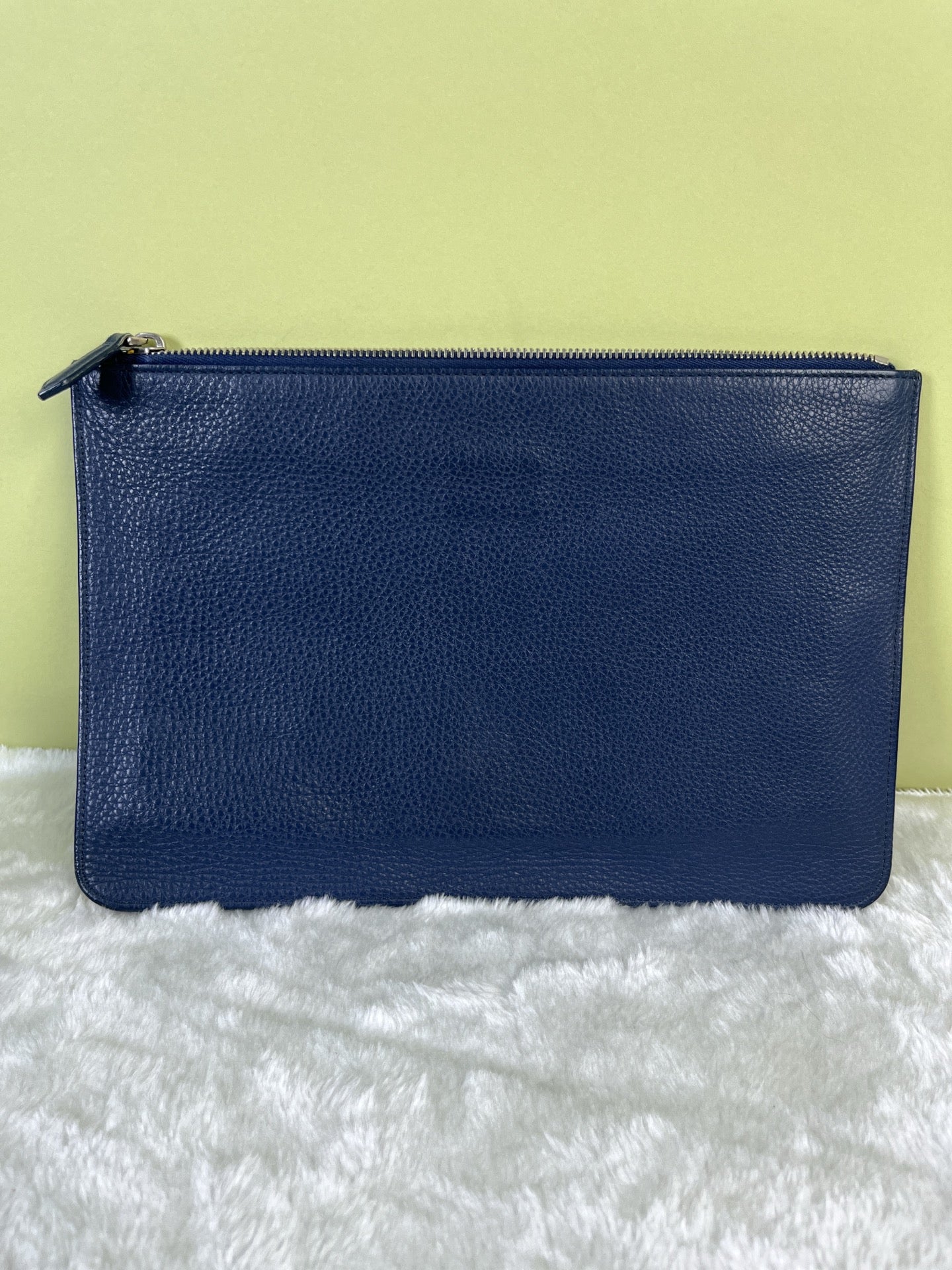 Fendi Blue Clutch