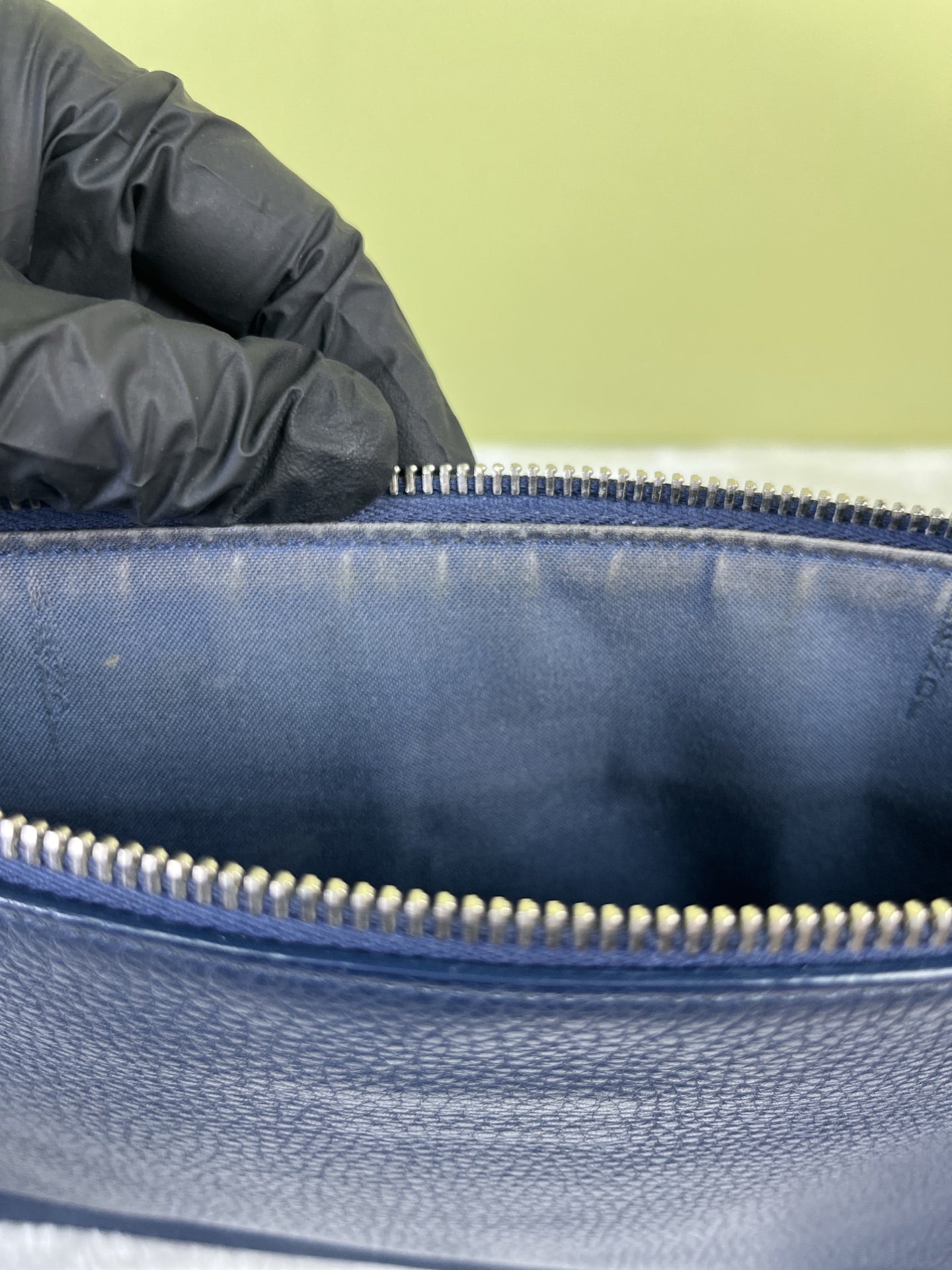 Fendi Blue Clutch