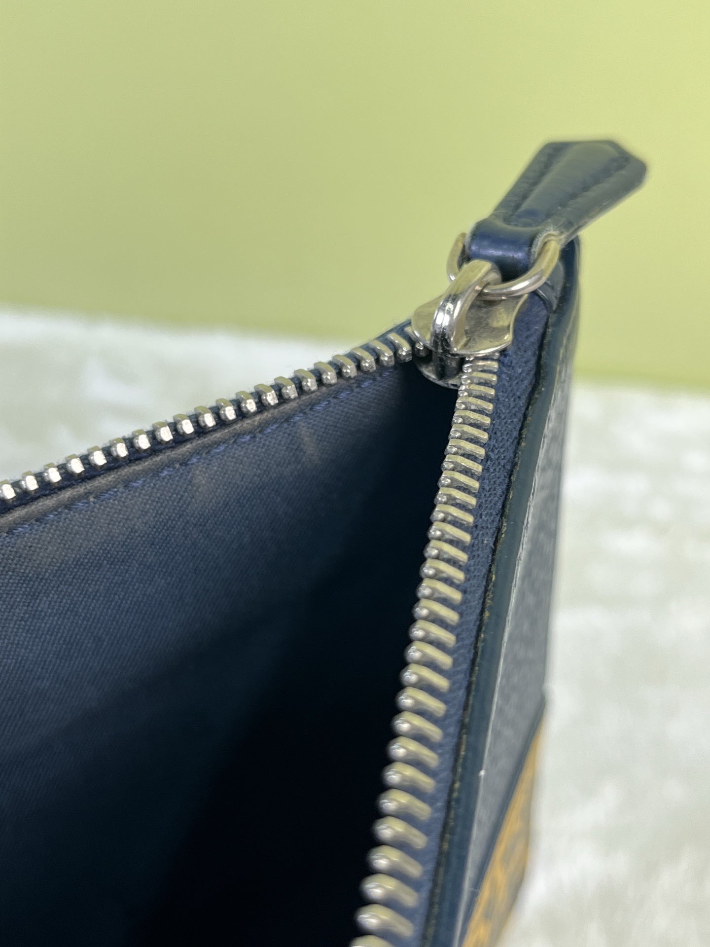 Fendi Blue Clutch