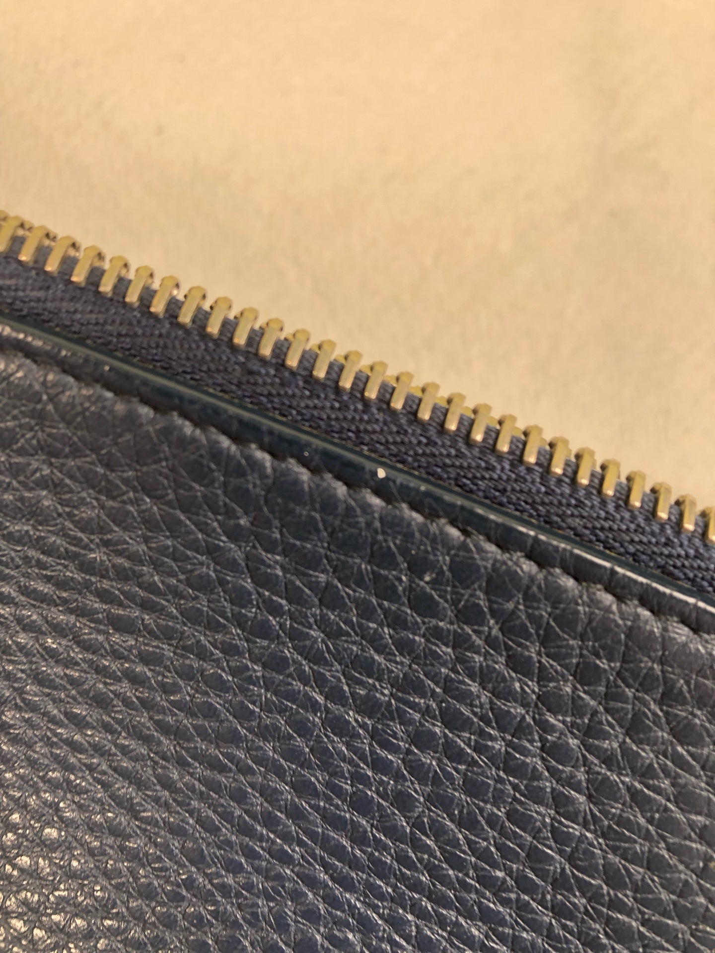 Fendi Blue Clutch