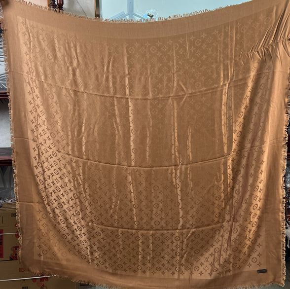 Louis Vuitton Brown Scarf
