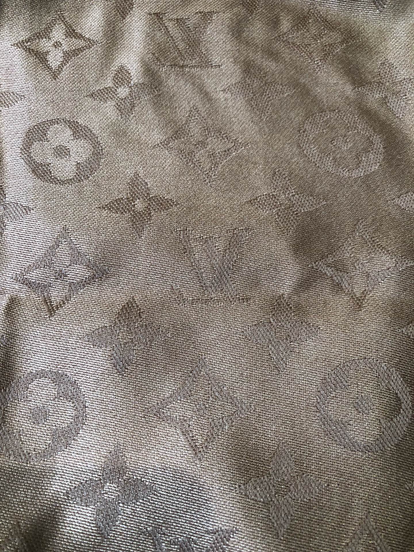 Louis Vuitton Brown Scarf