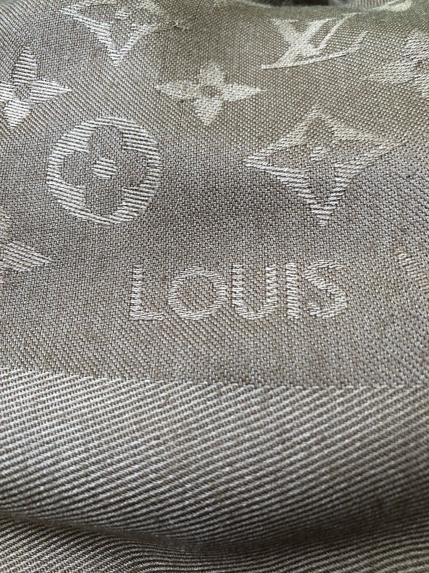 Louis Vuitton Brown Scarf
