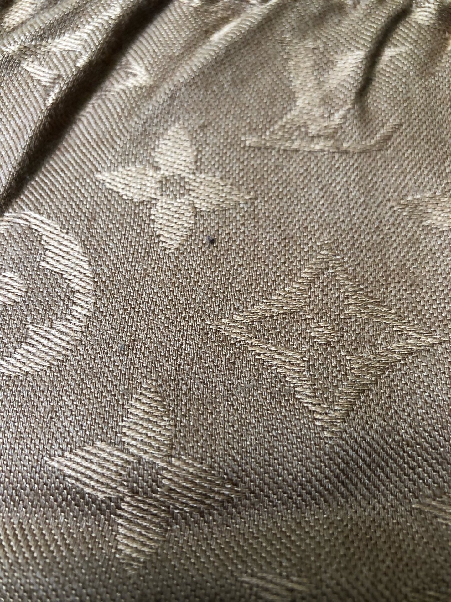 Louis Vuitton Brown Scarf