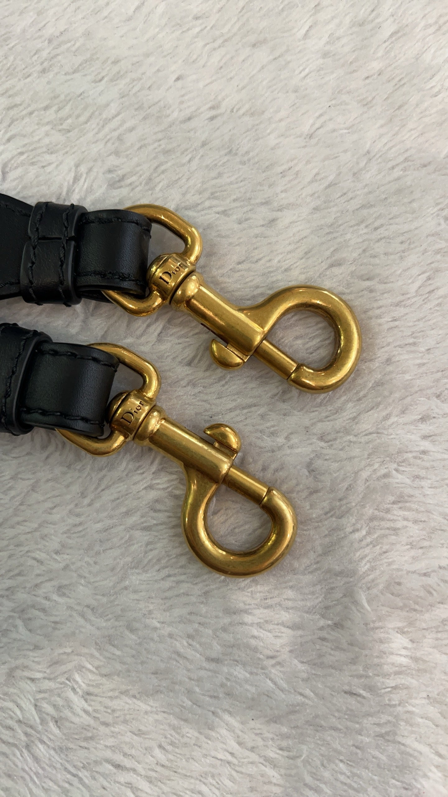 Dior Blue Saddle Bag