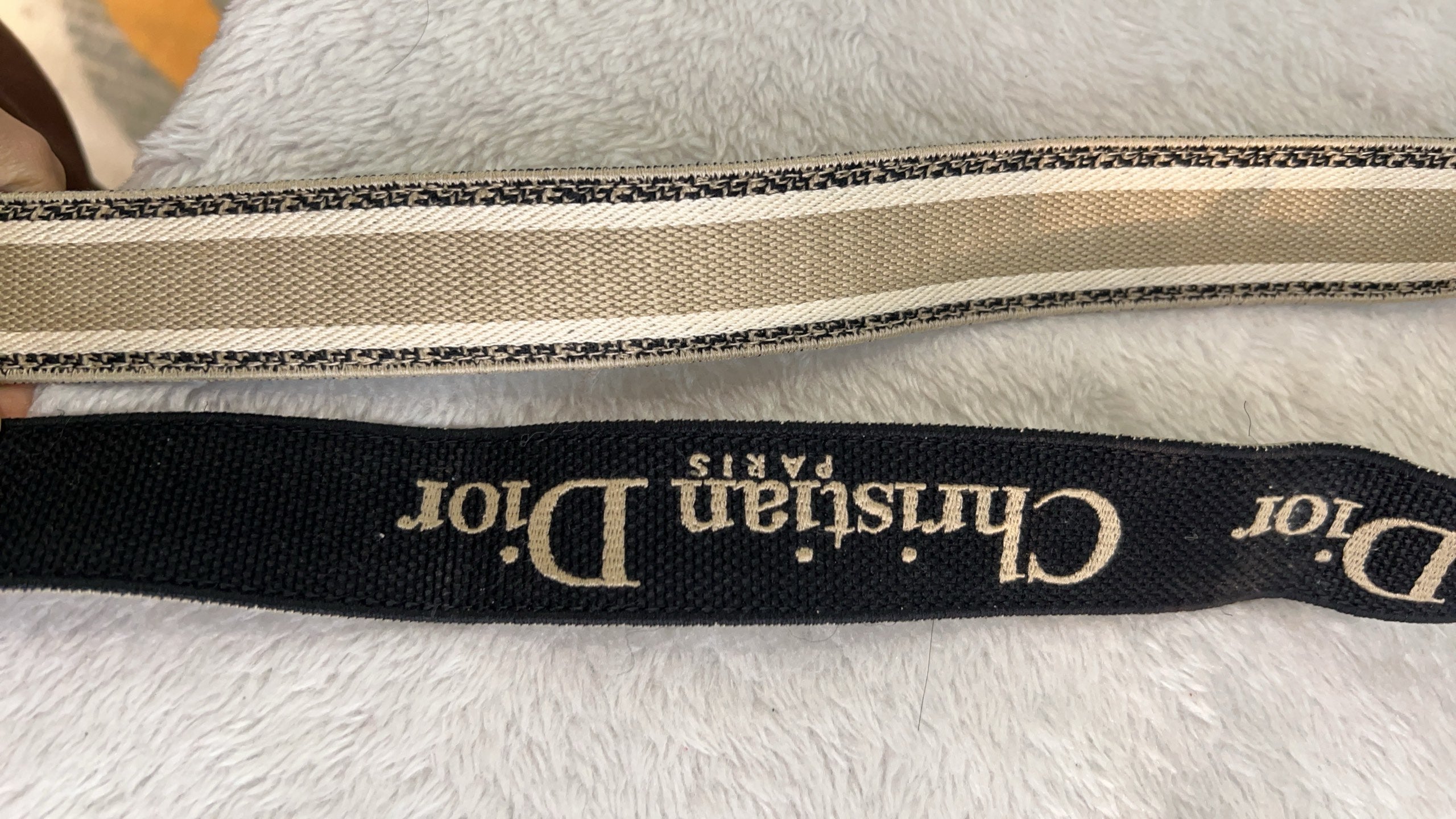 Dior Blue Saddle Bag
