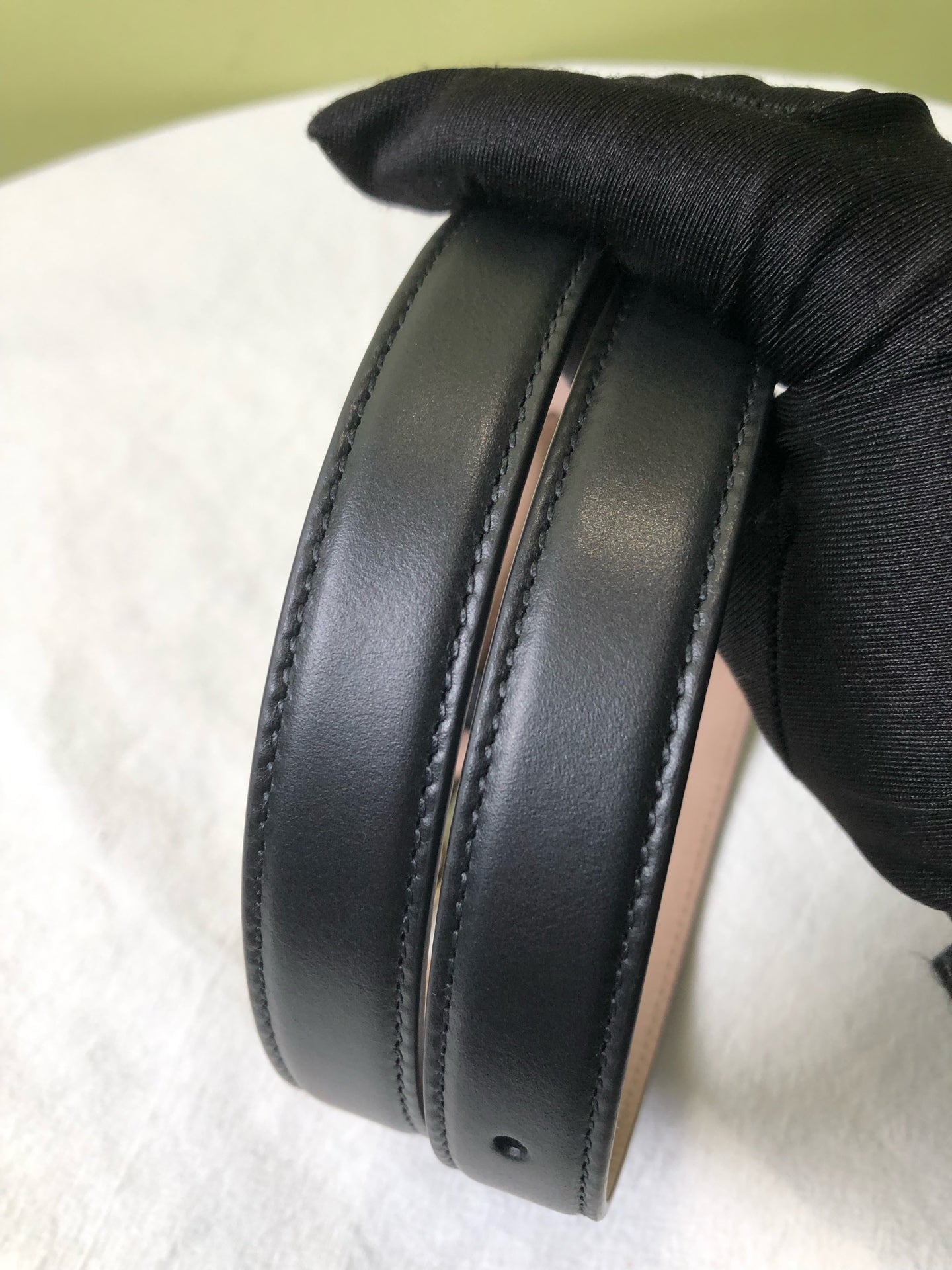 Gucci Black Belt