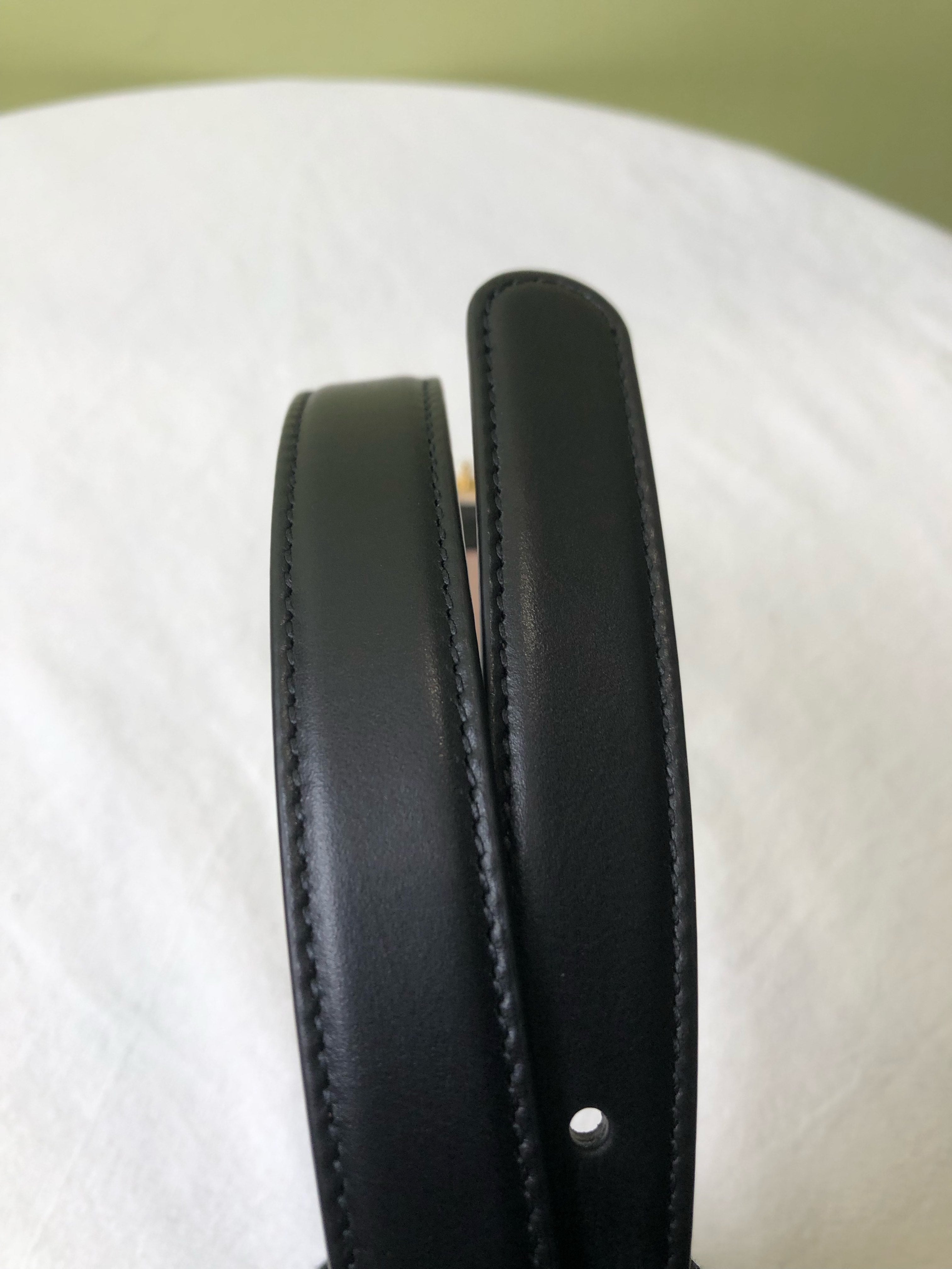 Gucci Black Belt