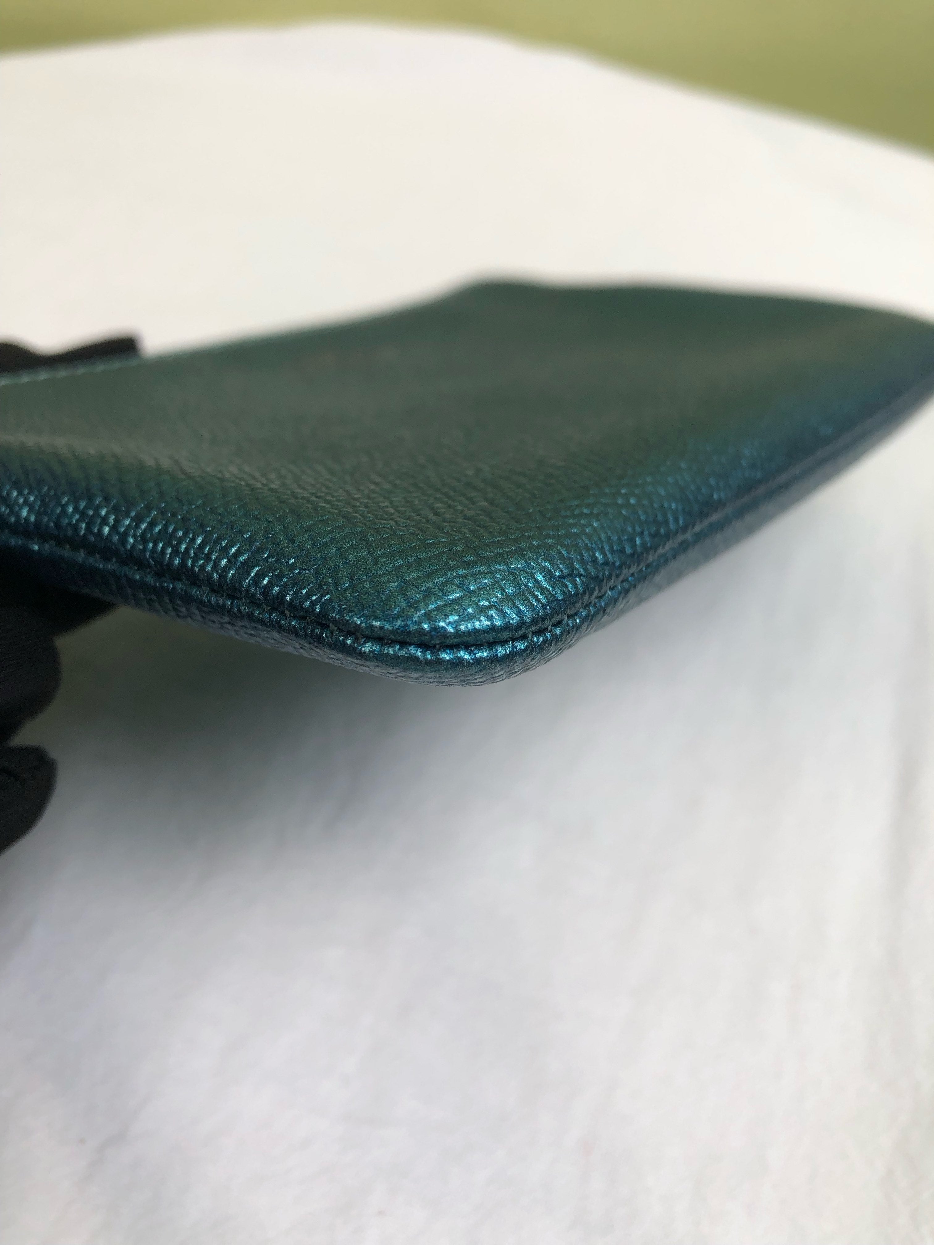 Coach Blue Clutch