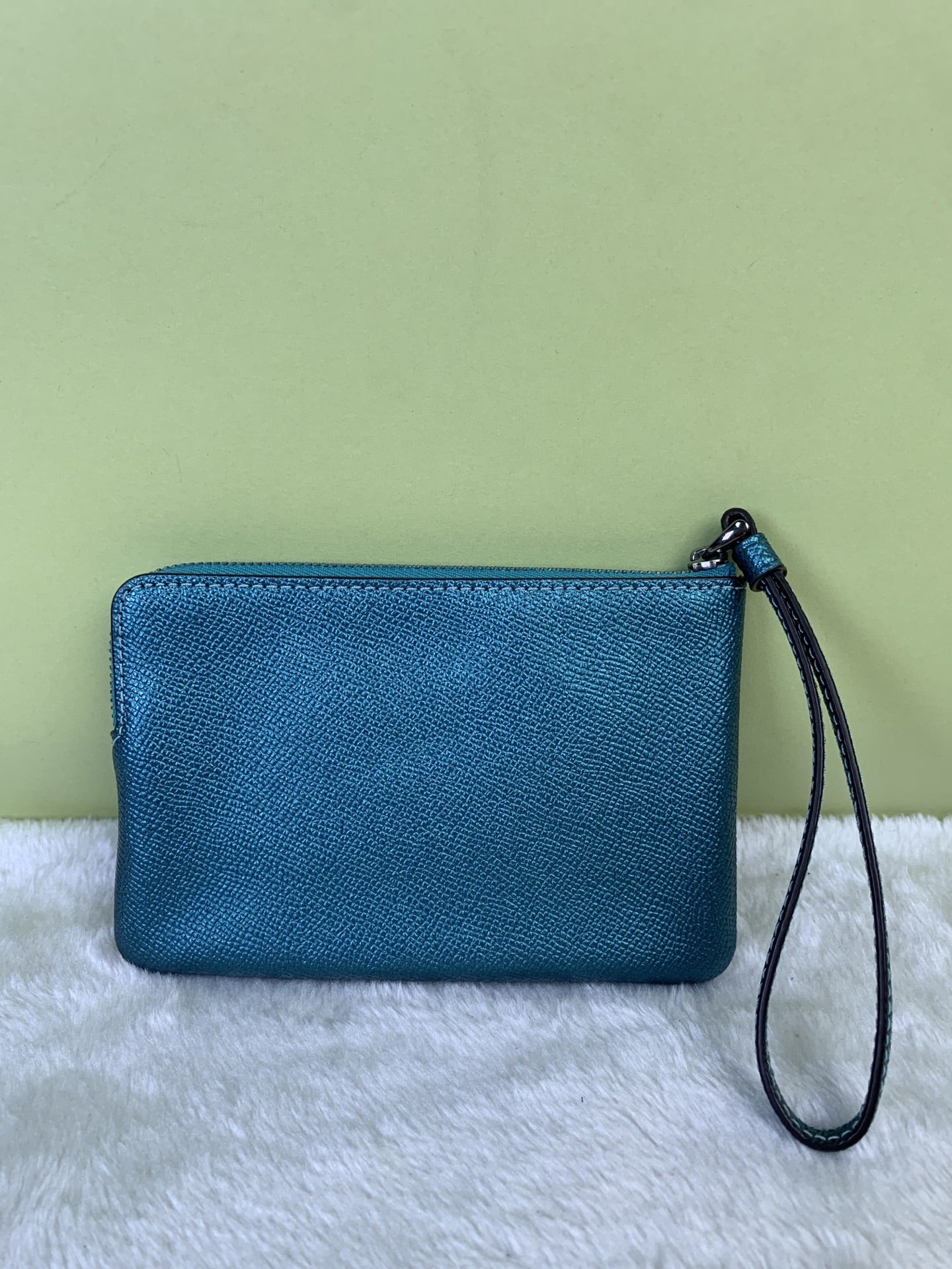 Coach Blue Clutch