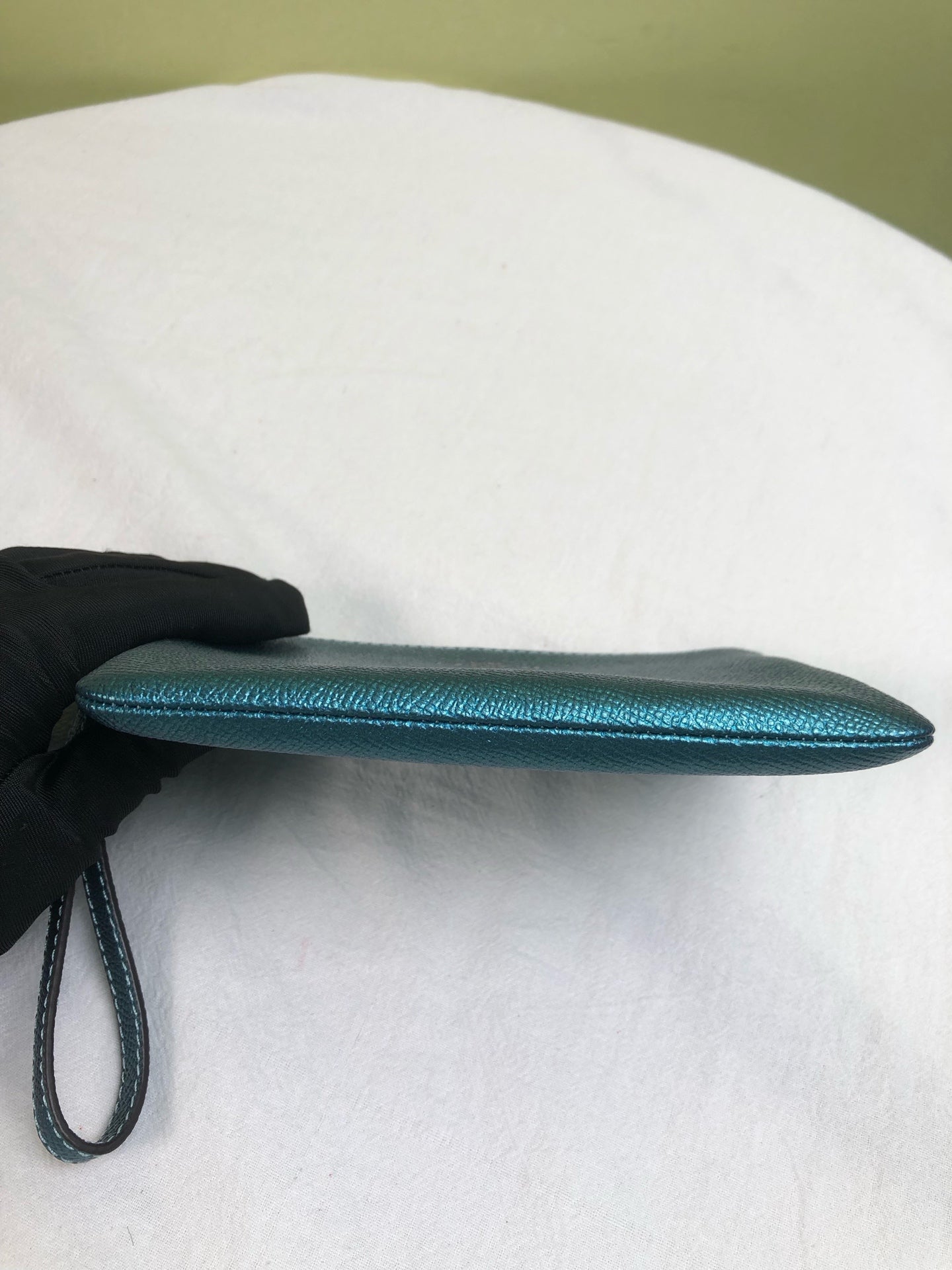 Coach Blue Clutch