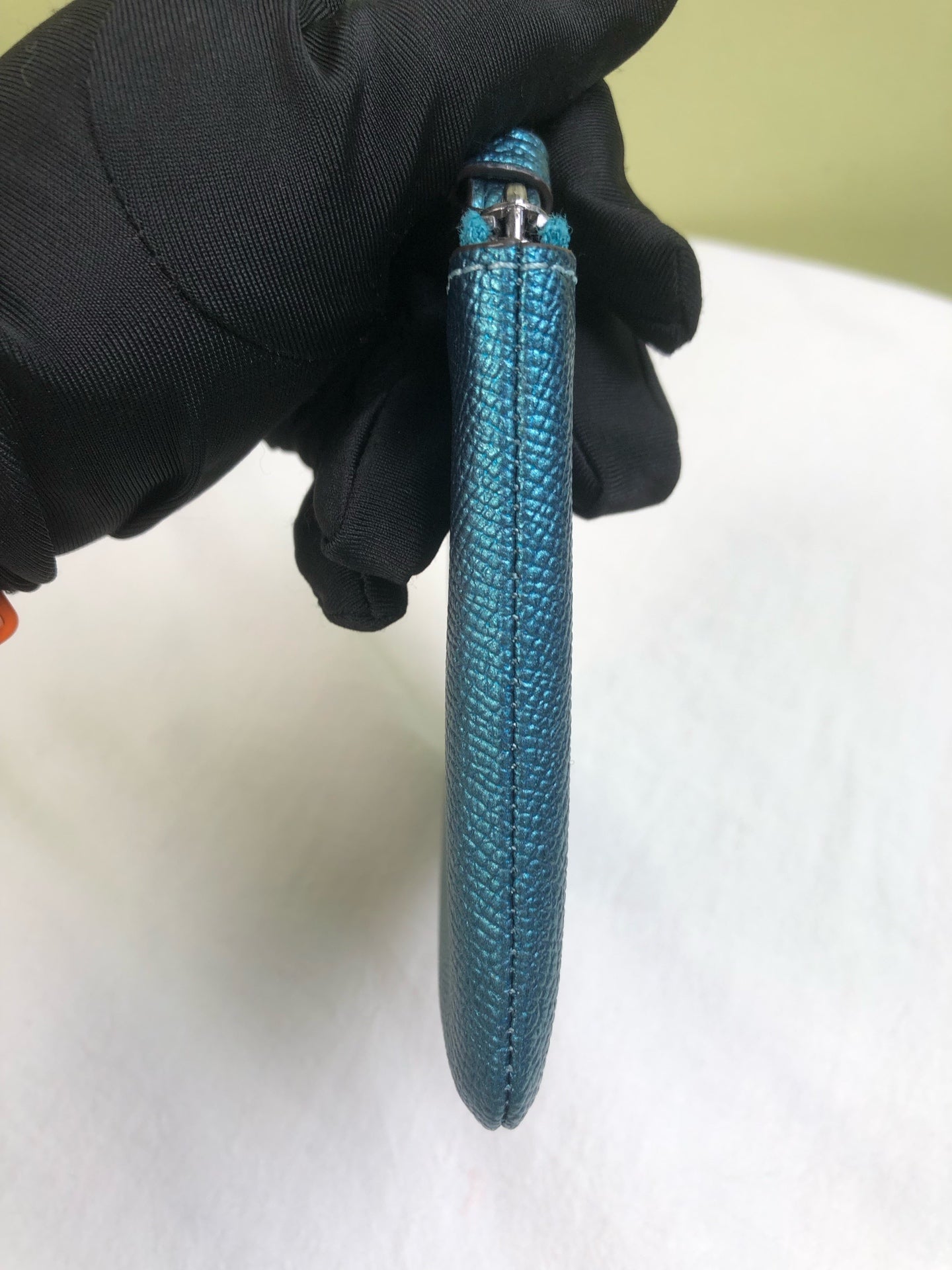 Coach Blue Clutch