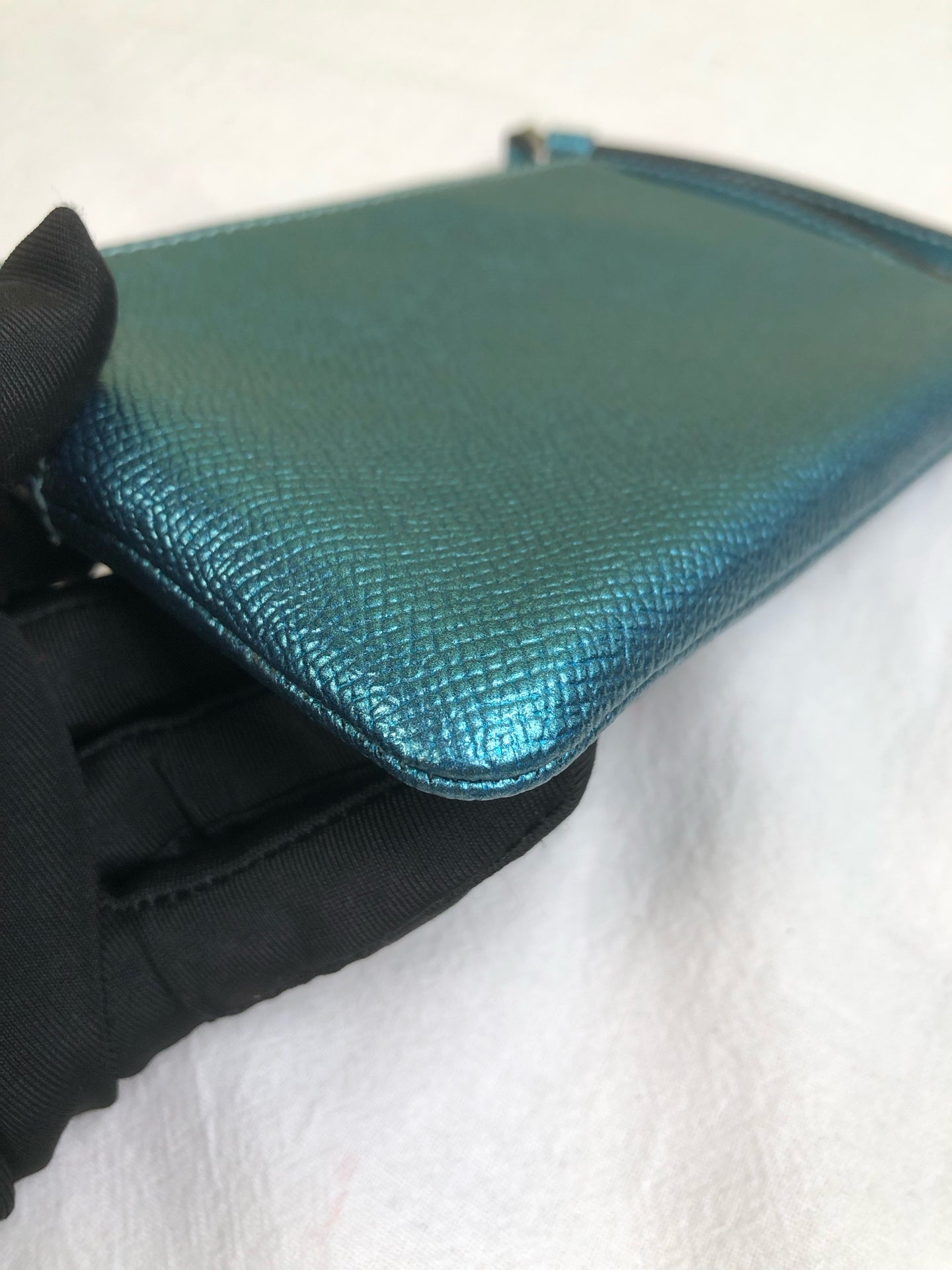Coach Blue Clutch