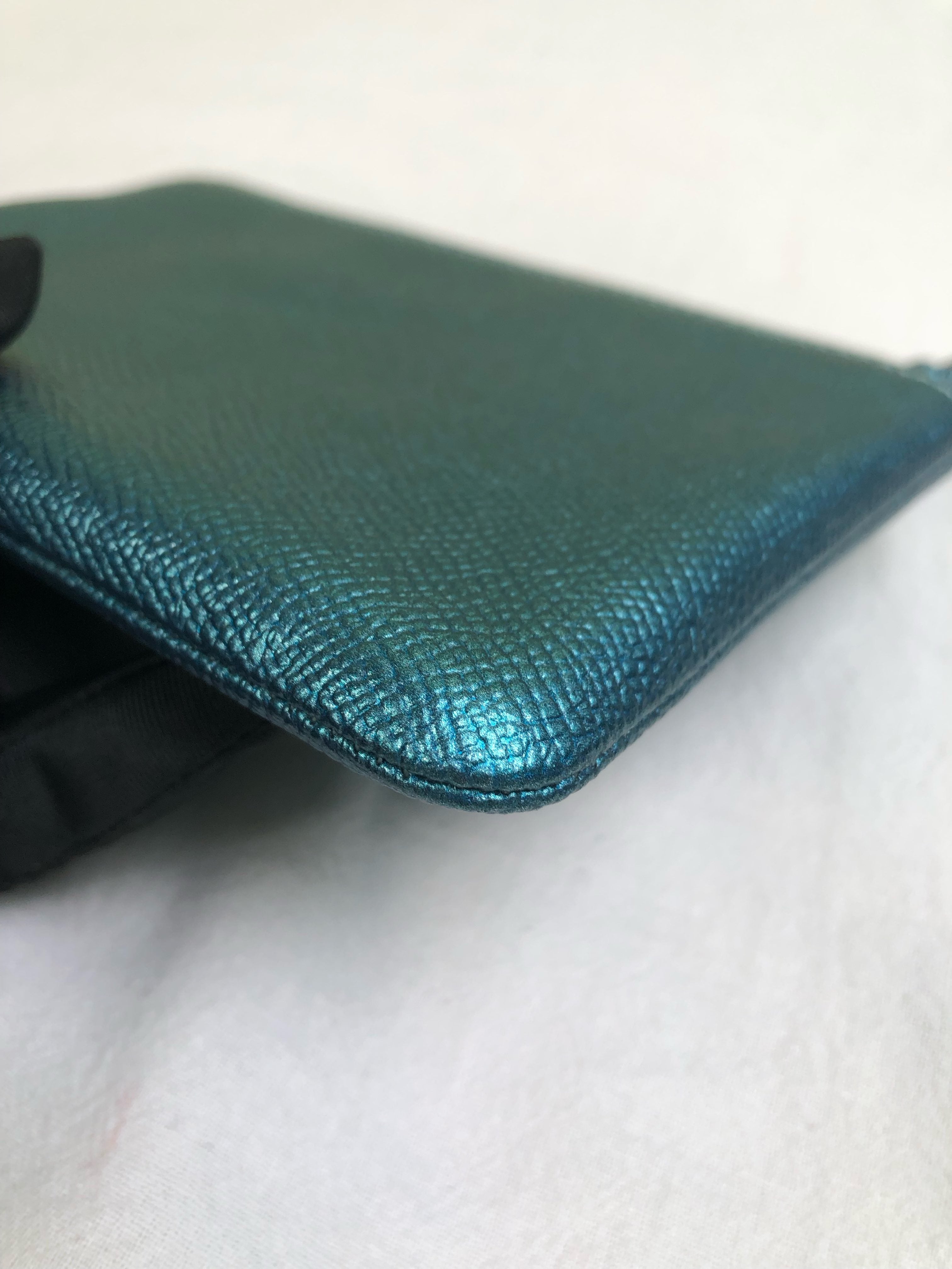 Coach Blue Clutch