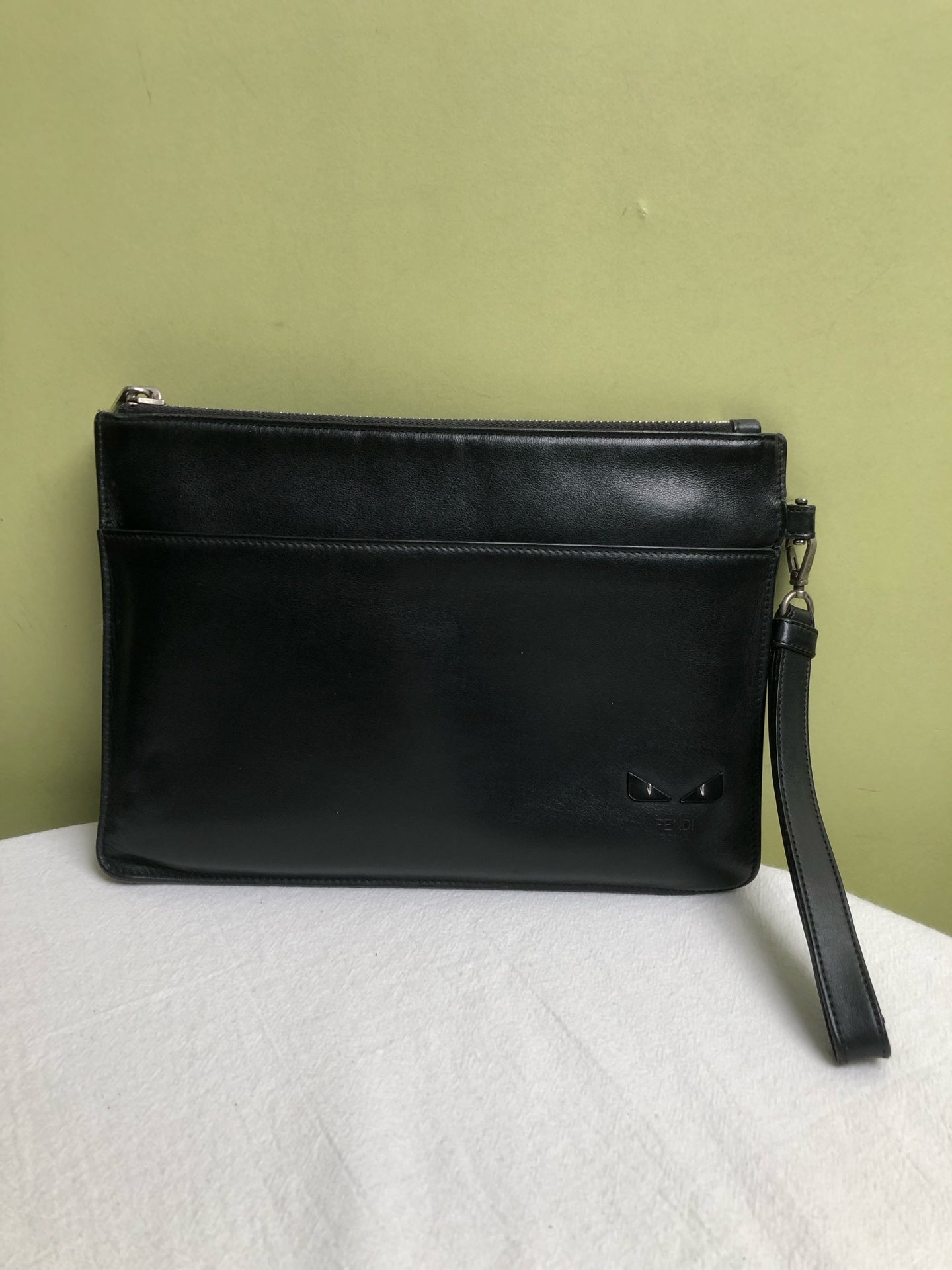 Fendi Black Clutch