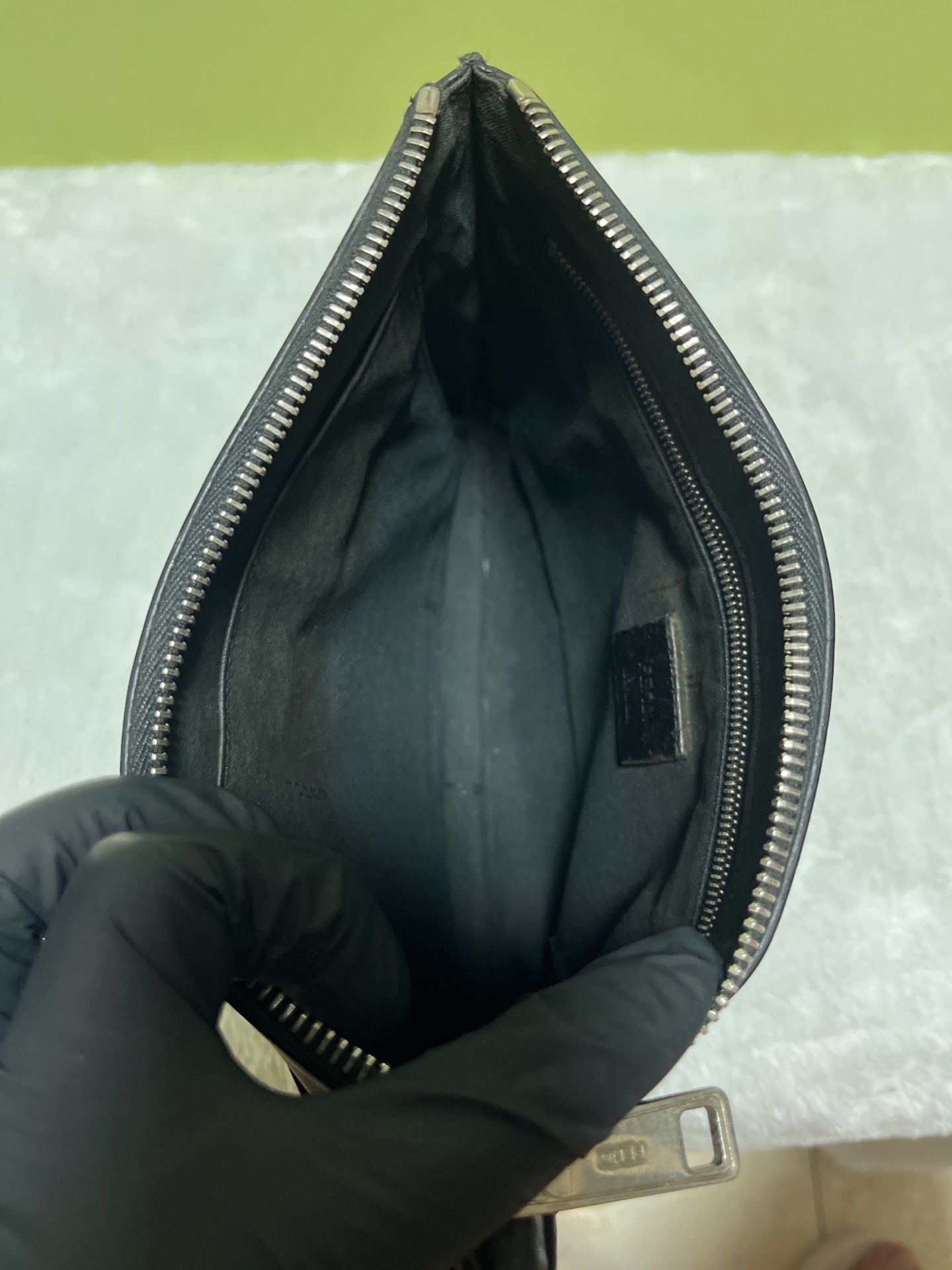 Fendi Black Clutch