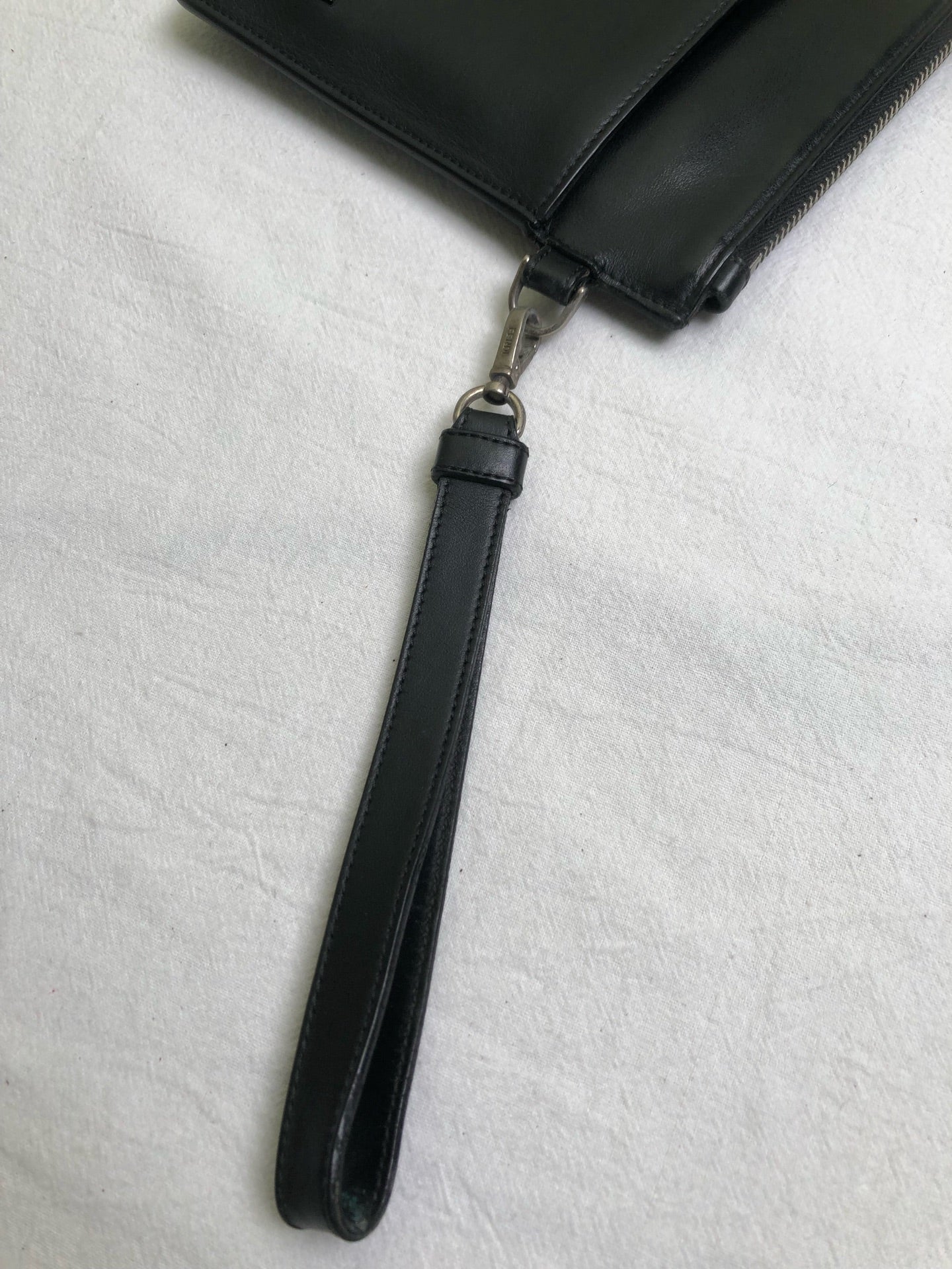 Fendi Black Clutch