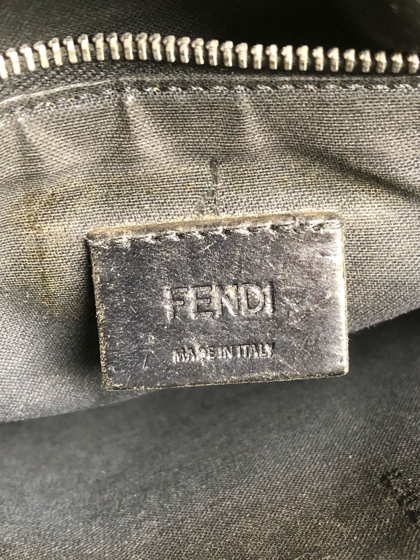 Fendi Black Clutch