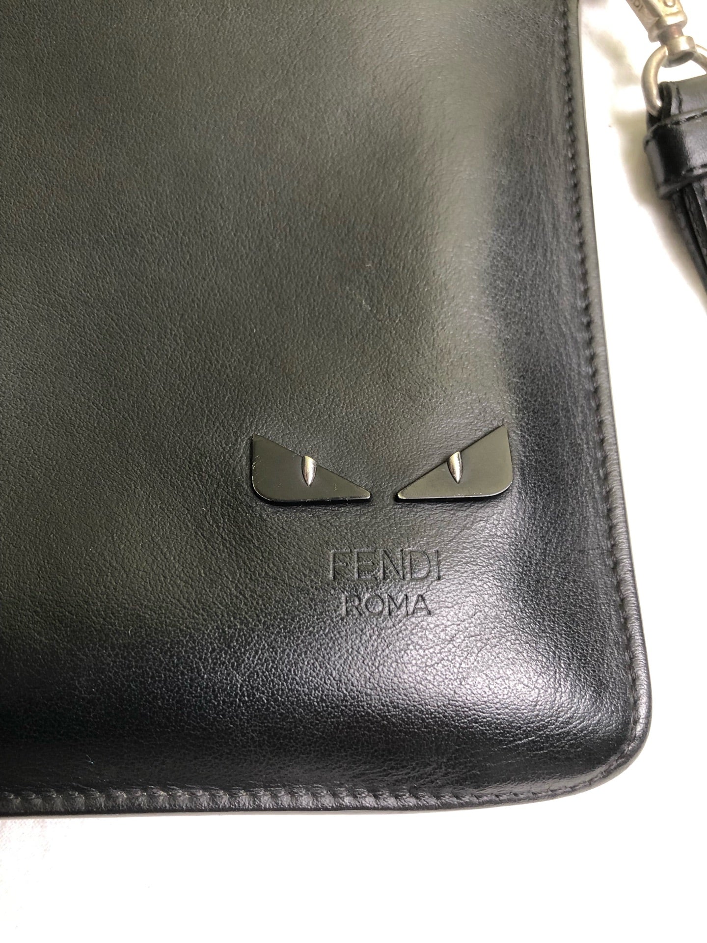 Fendi Black Clutch