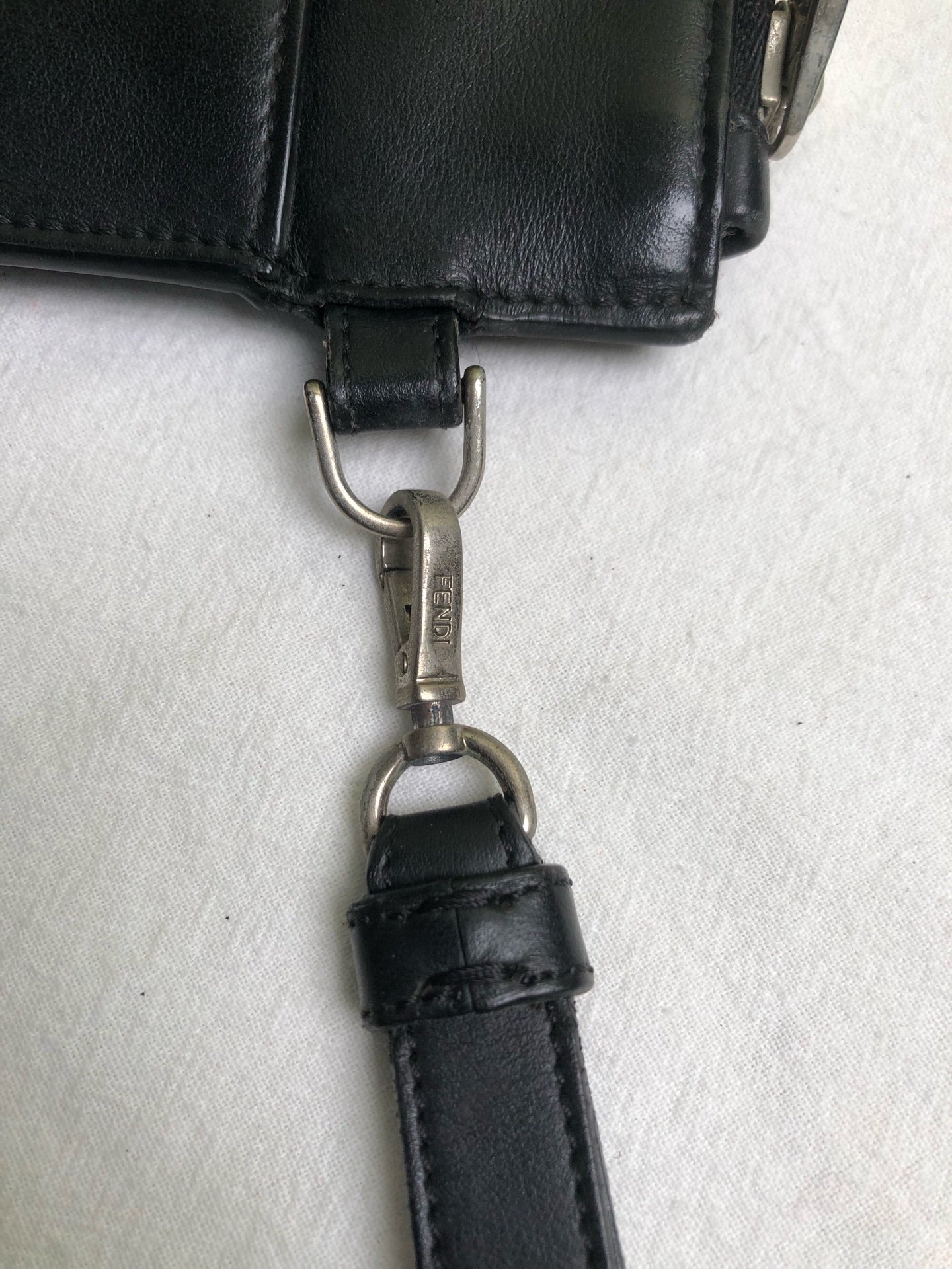 Fendi Black Clutch
